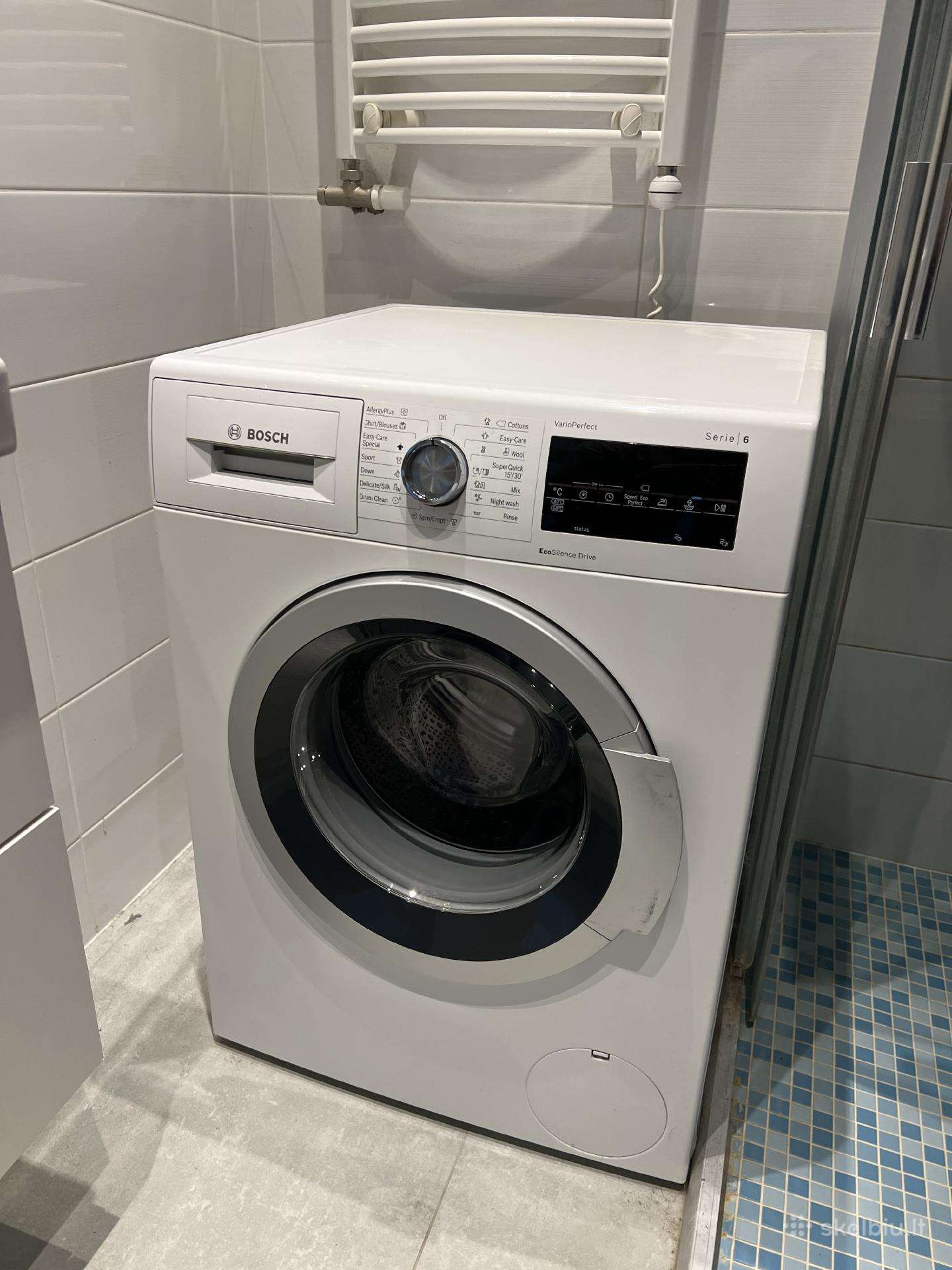 Bosch Serie6 skalbimo mašina.