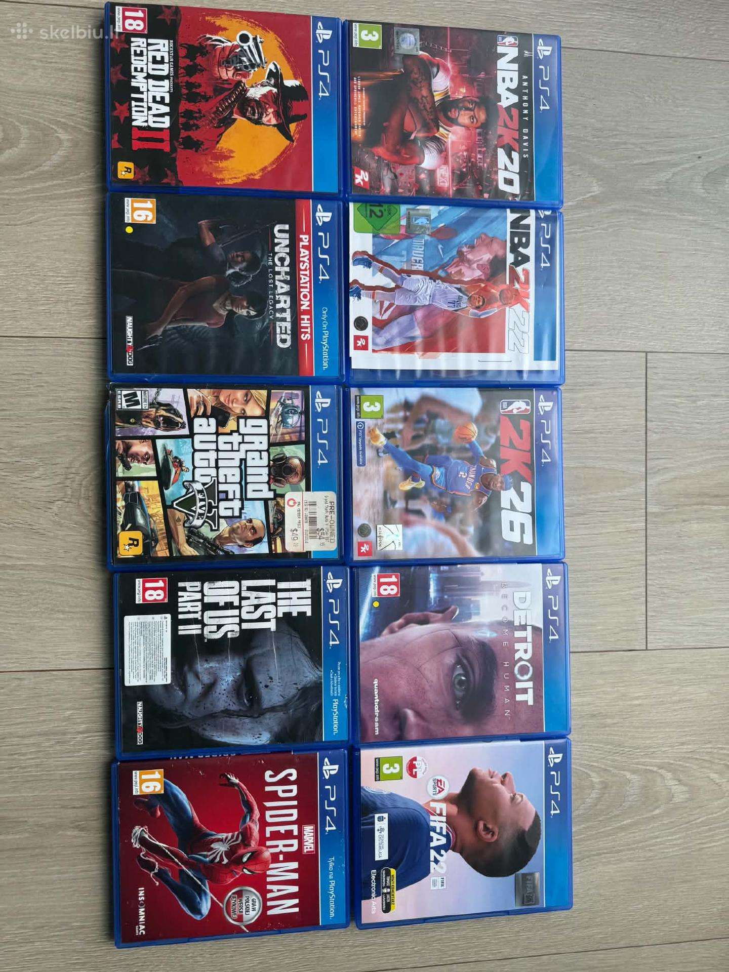 Ps4 žaidimai ir