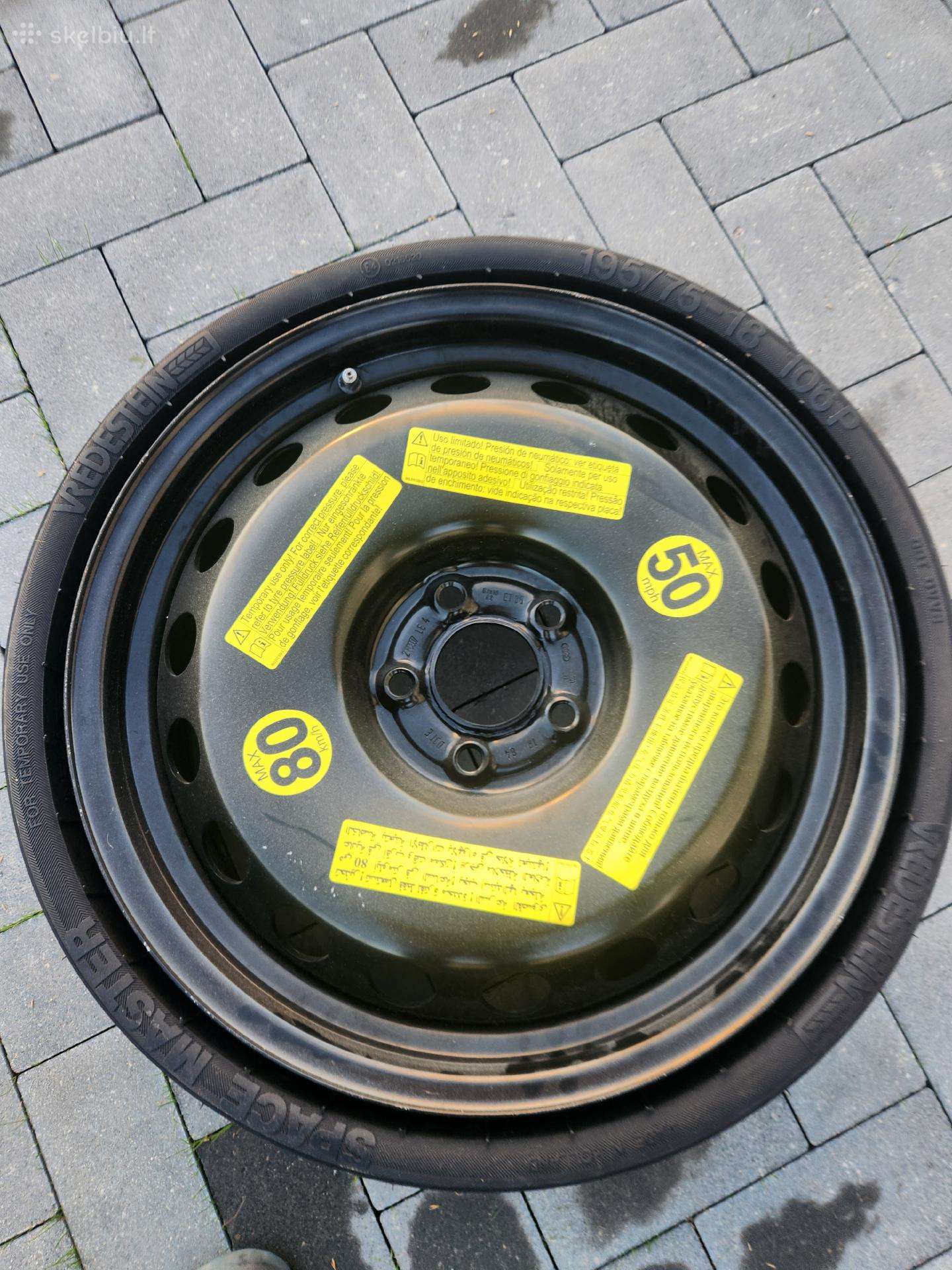 Originalus Audi Q5 R18 atsarginis ratas – Vredeste
