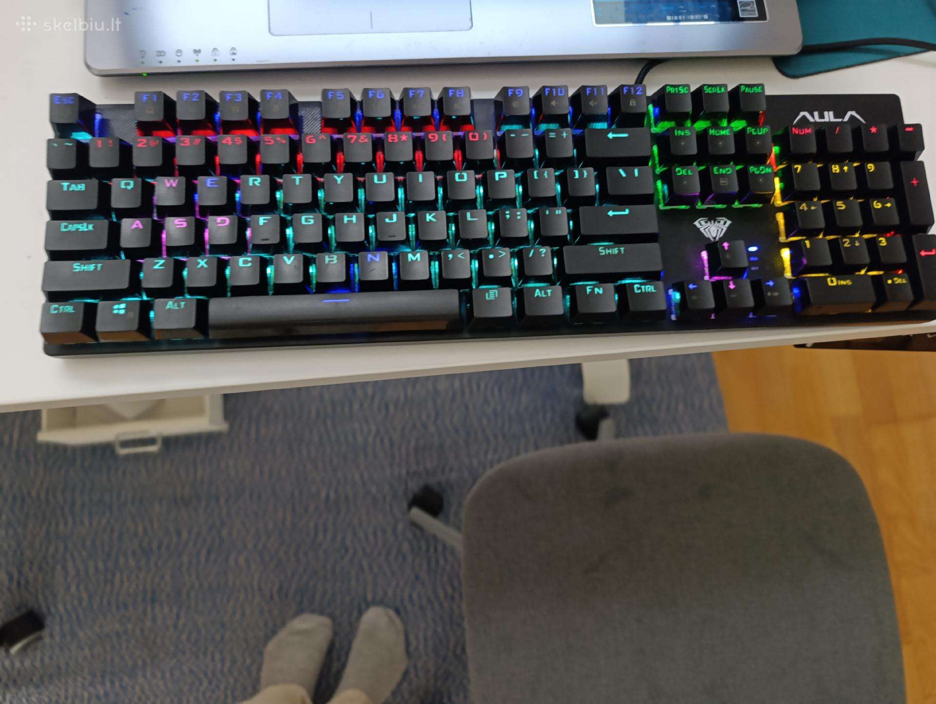 Custom aula 2088z žaidimų klaviatūra