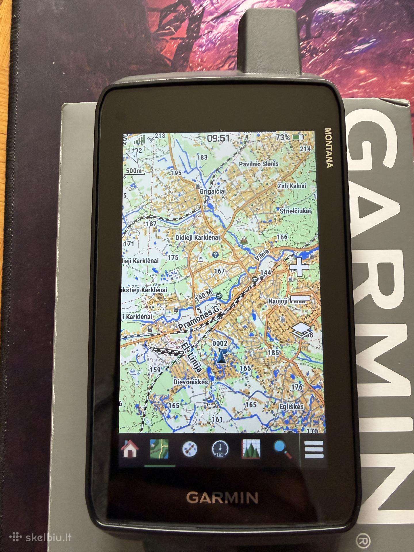 Garmin montana 710 garantinis iki 2027-08-12