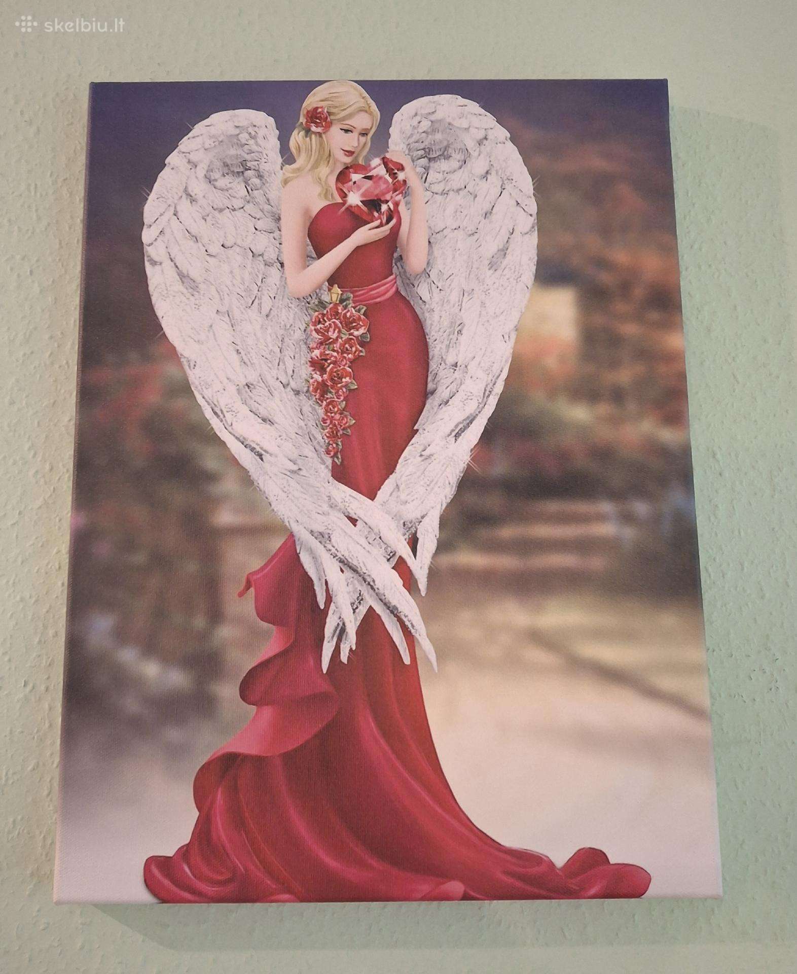 Parduodam foto drobė - Angelai verti dėmesio!