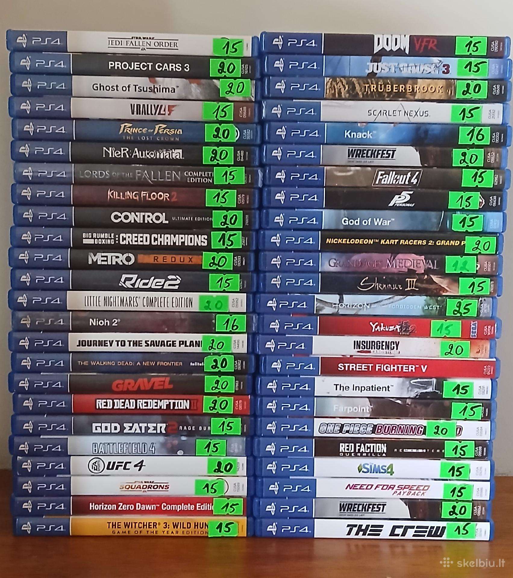 Ps4 žaidimai