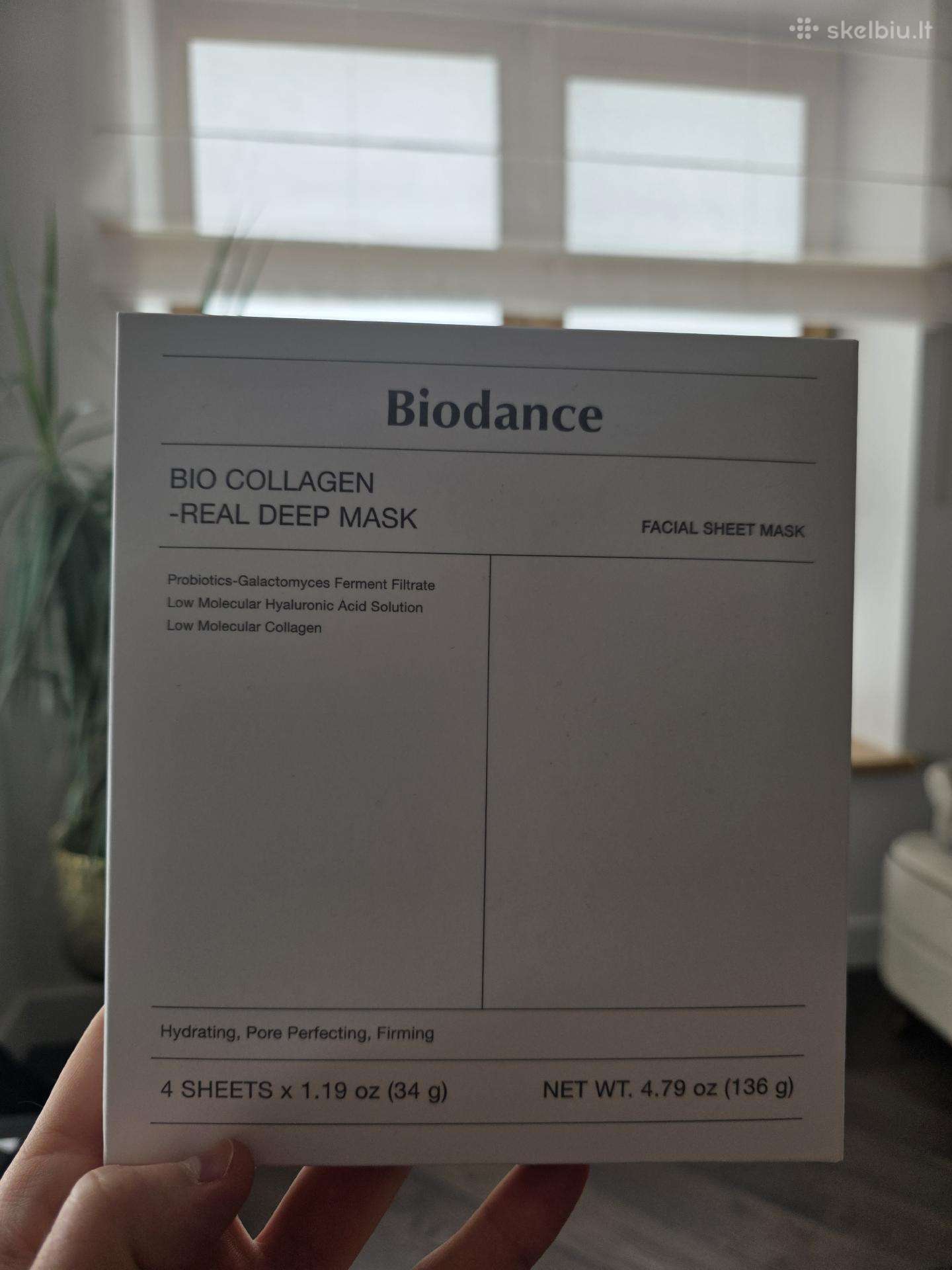 Biodance Bio-collagen Real Deep Mask kaukės 4vnt.