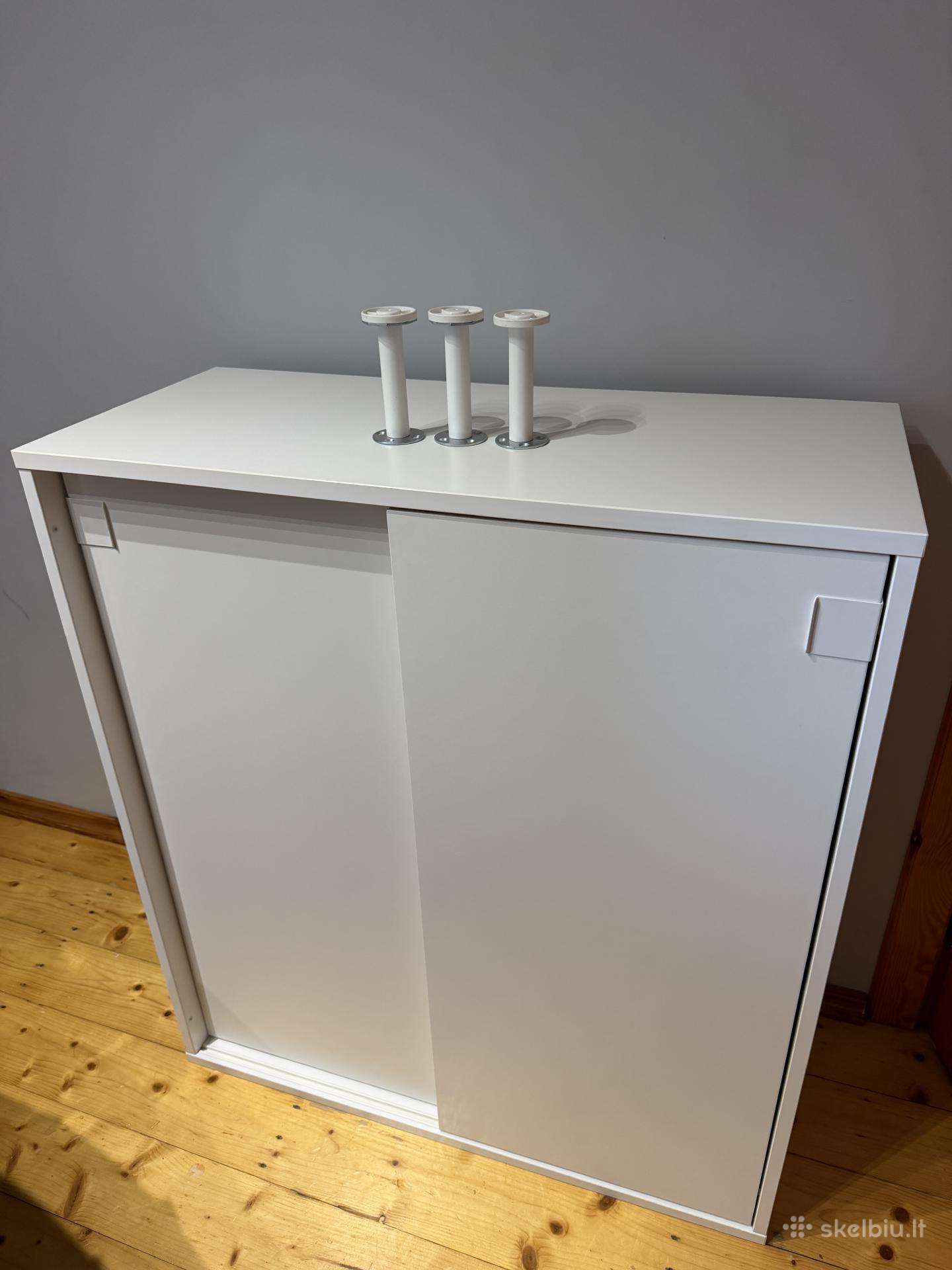 Ikea balta batų spintelė