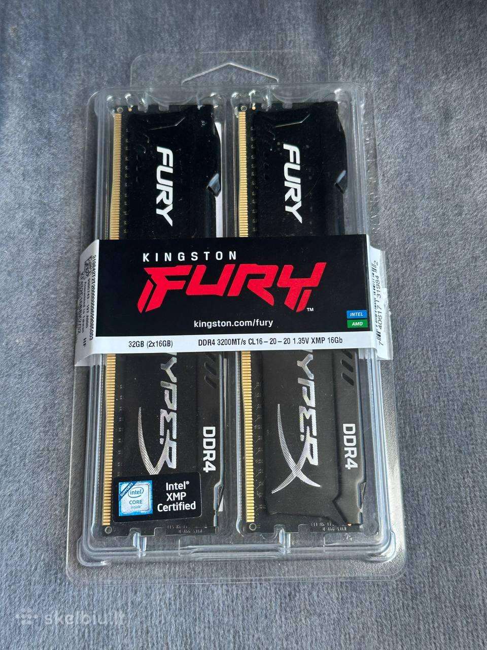 Parduodu 16x2 RAM