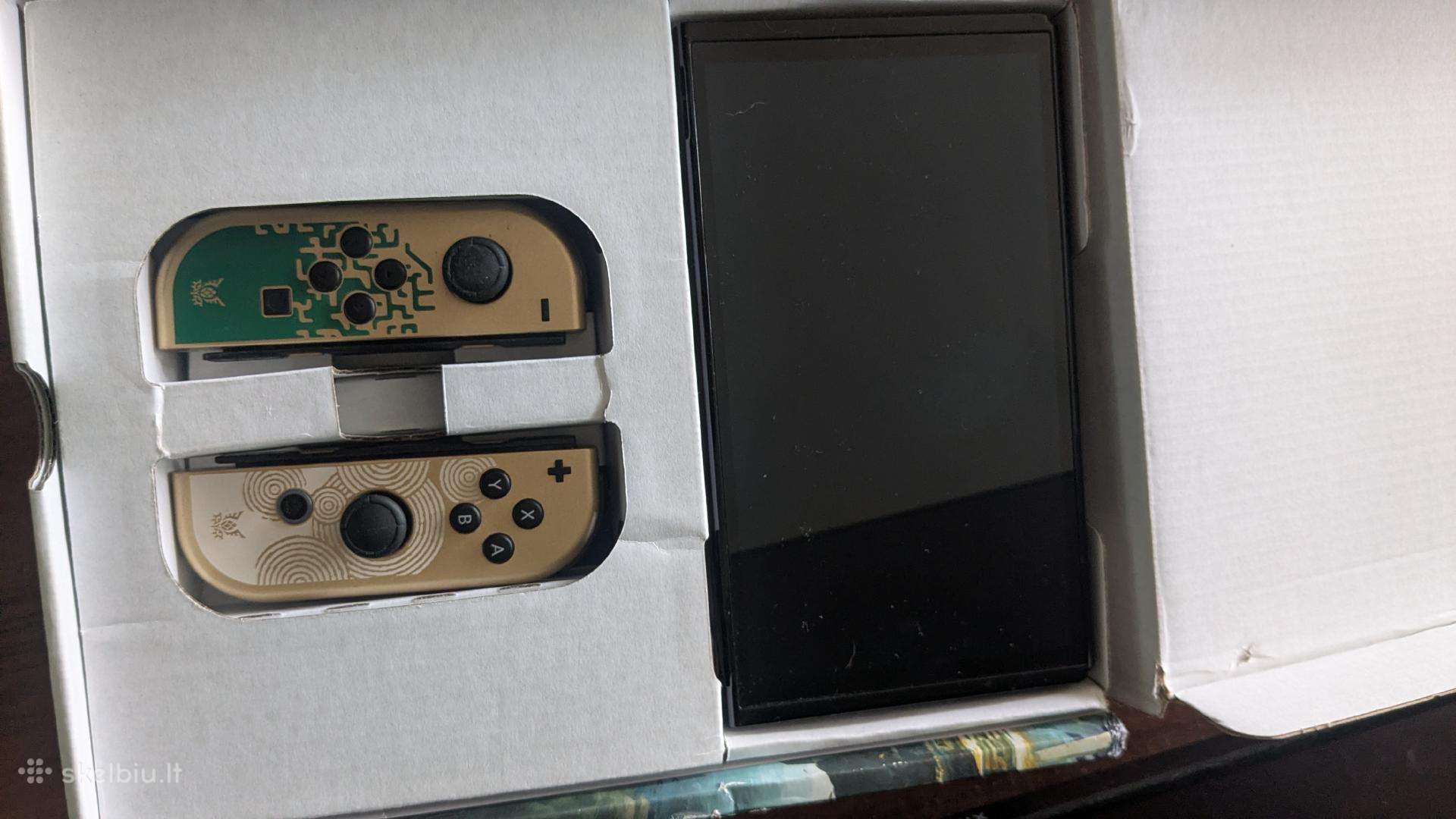 Nintendo switch oled. Tears of kingdom edition.