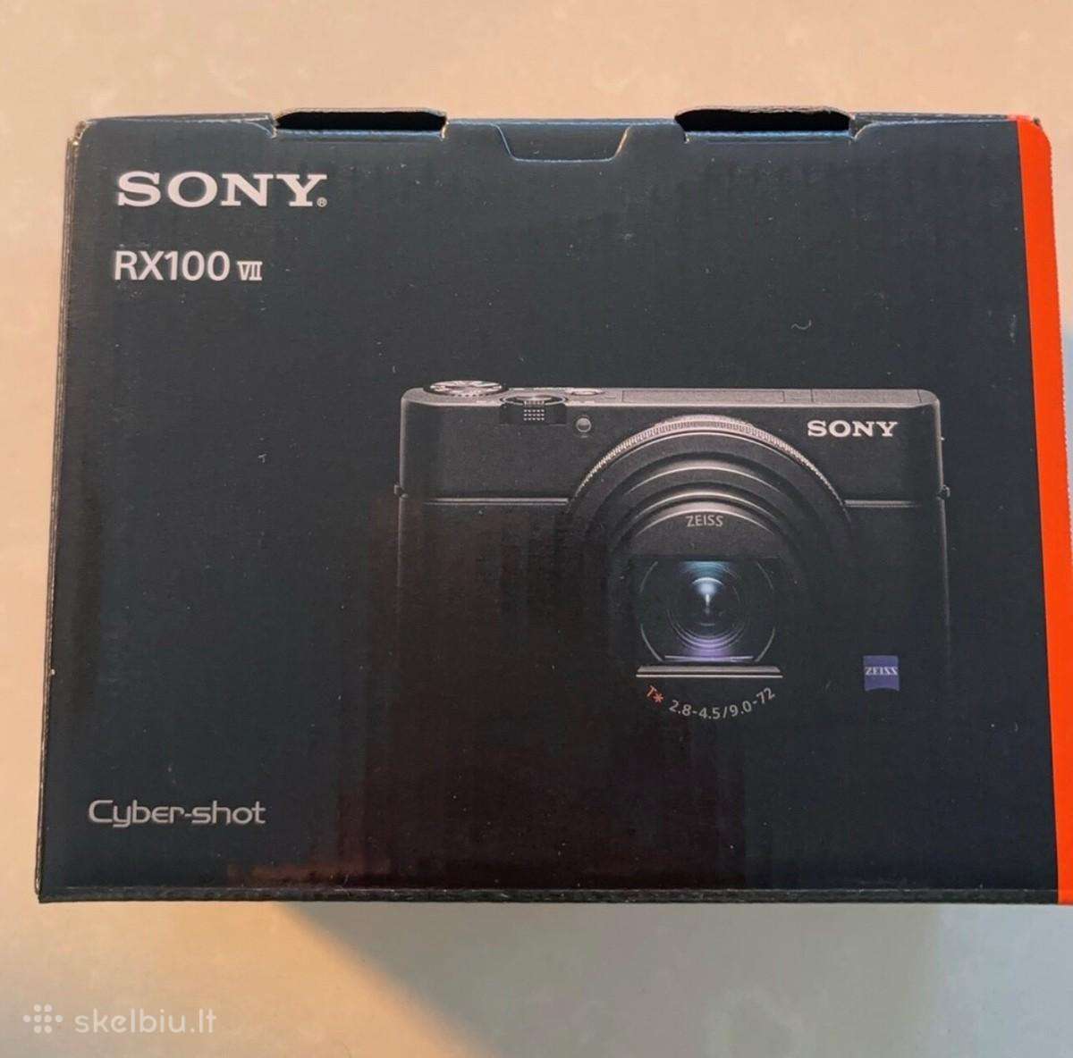 Sony Cybershot Rx100 VII – Naujas, Supakuotas