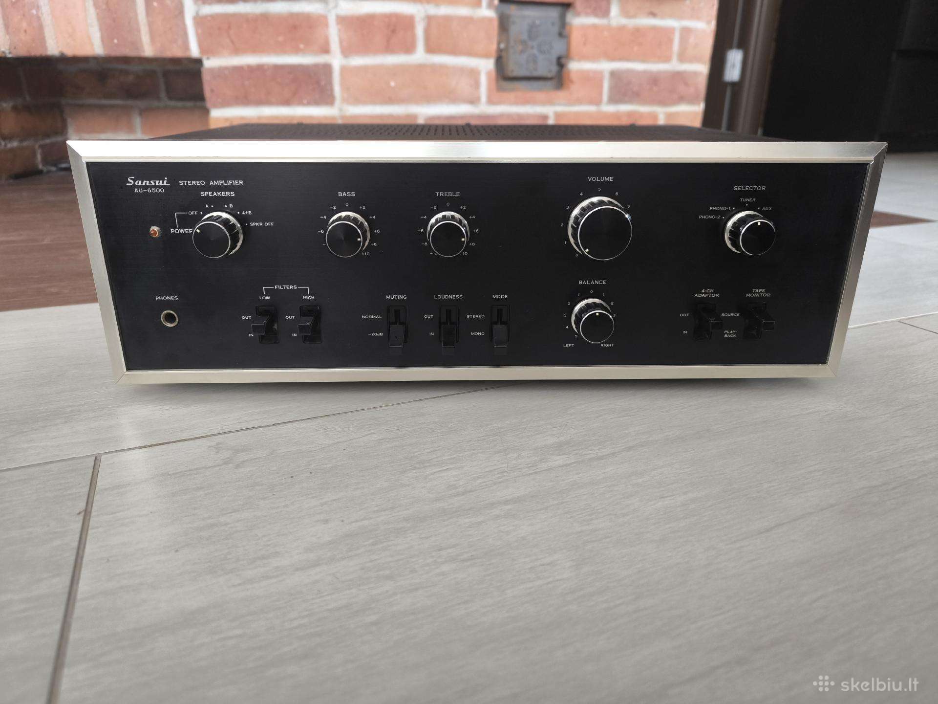 Sansui Au - 6500 stiprintuvas