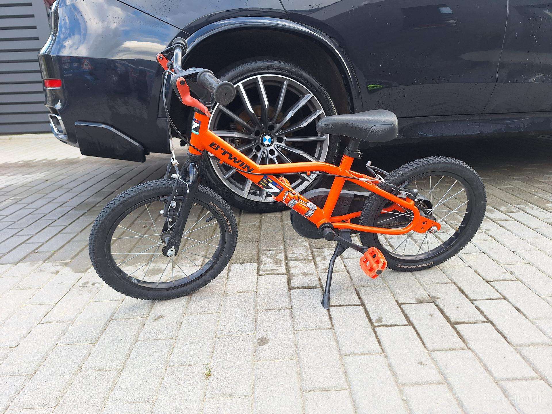 Btwin Vaikiškas dviratis 4–6 metų vaikui.
