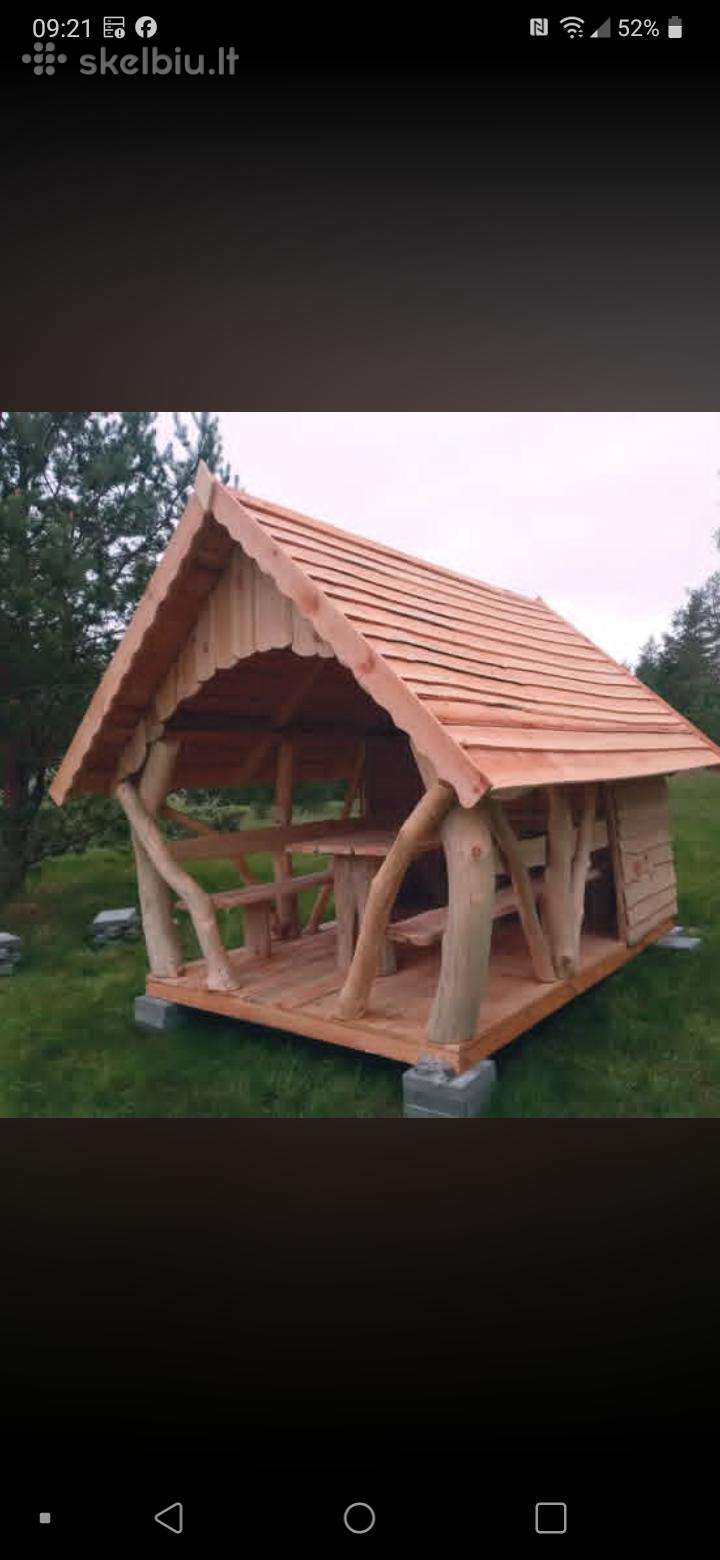 Parduodama pavėsinė.matmenys:233.0.kaina:1100eur