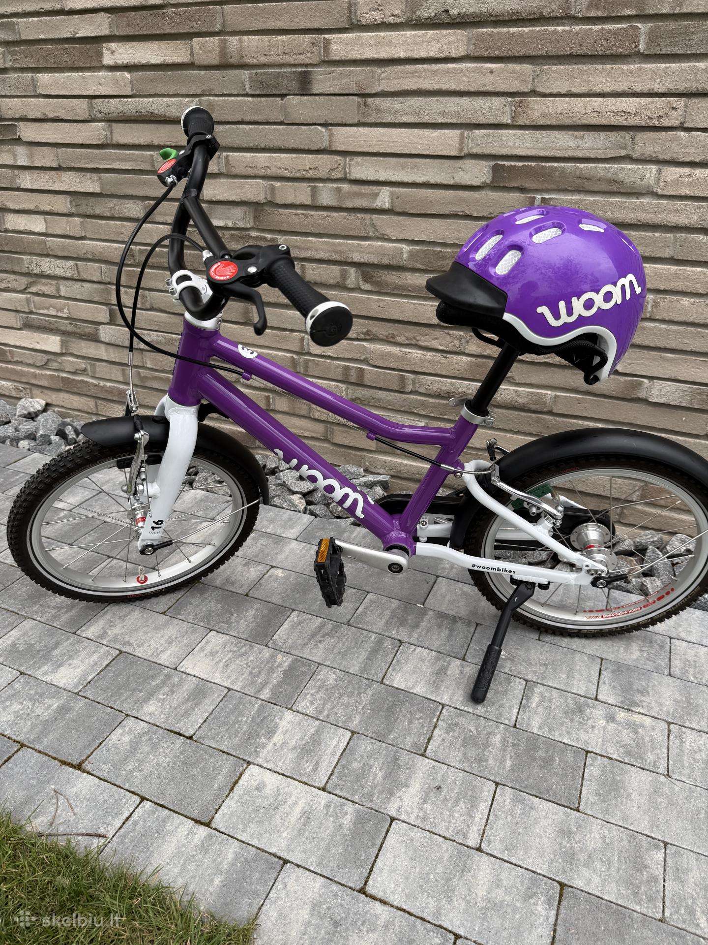 Woom 3 vaikiškas dviratis (4-6 m. vaikams)