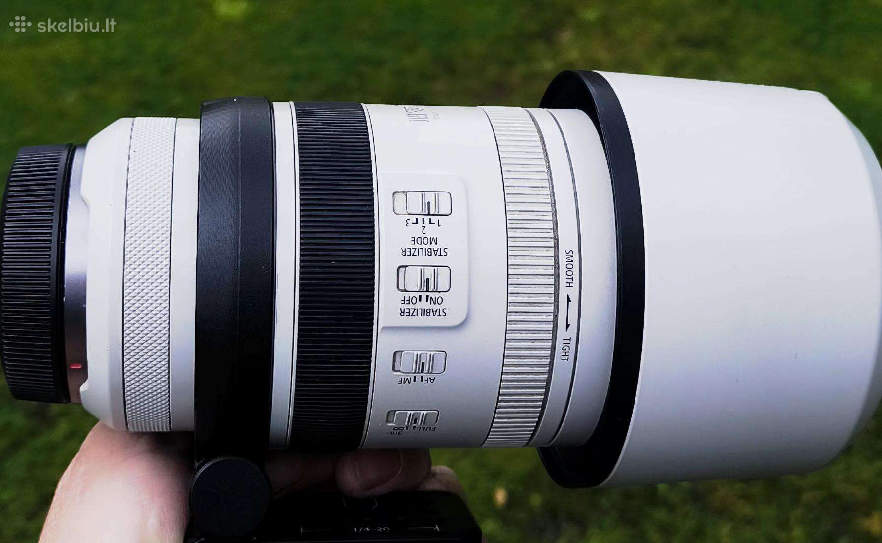 Canon Rf 100-500mm ,extenderis rf1,4 Dovanų