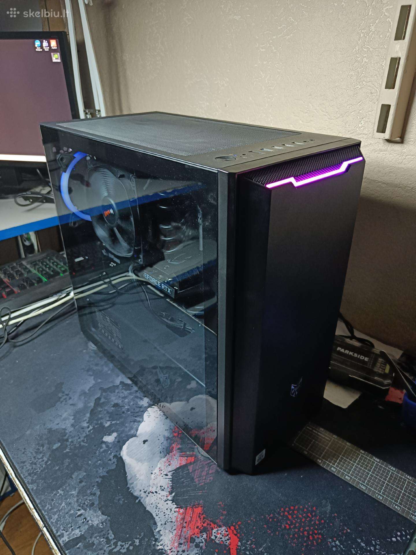 Žaidimų pc 10400f/16gb RAM/3060 12gb/500gb m.2