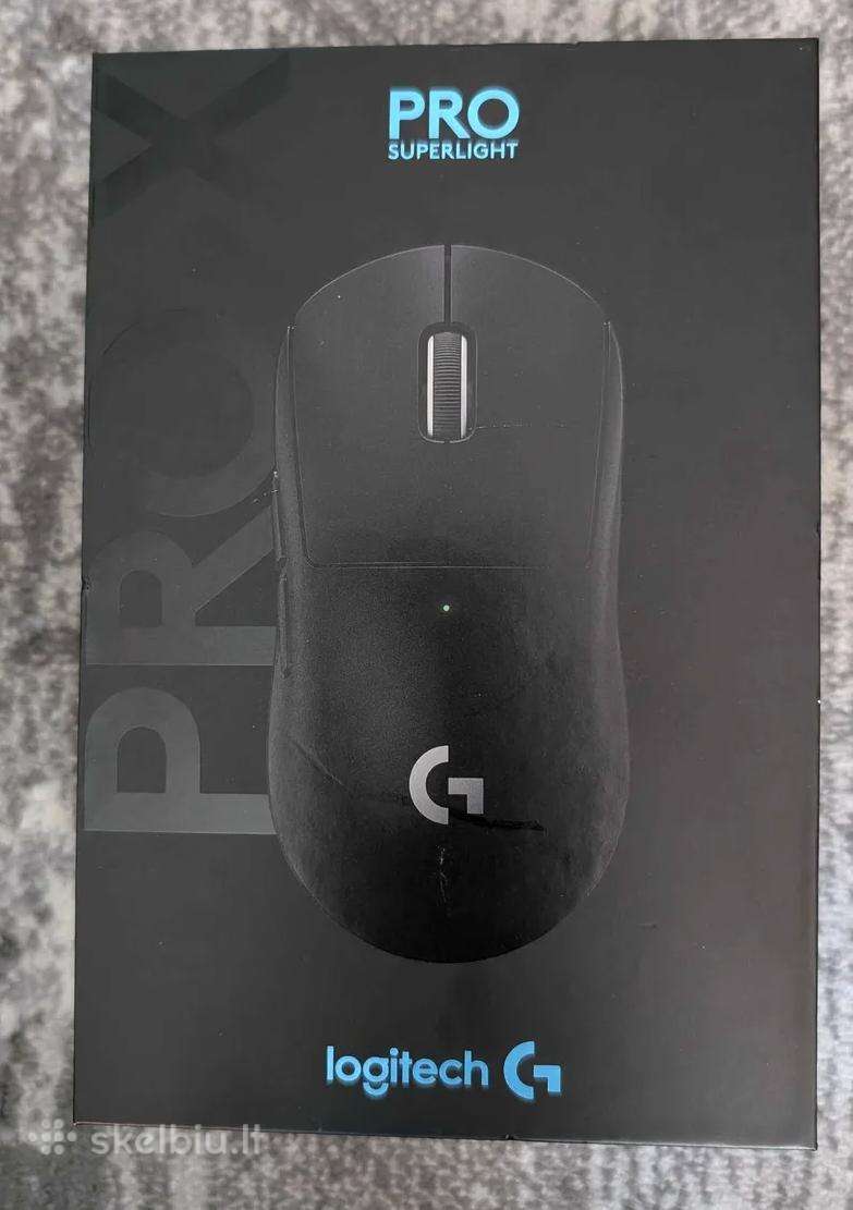 Logitech G Pro X Superlight (Juoda) – su pakuote
