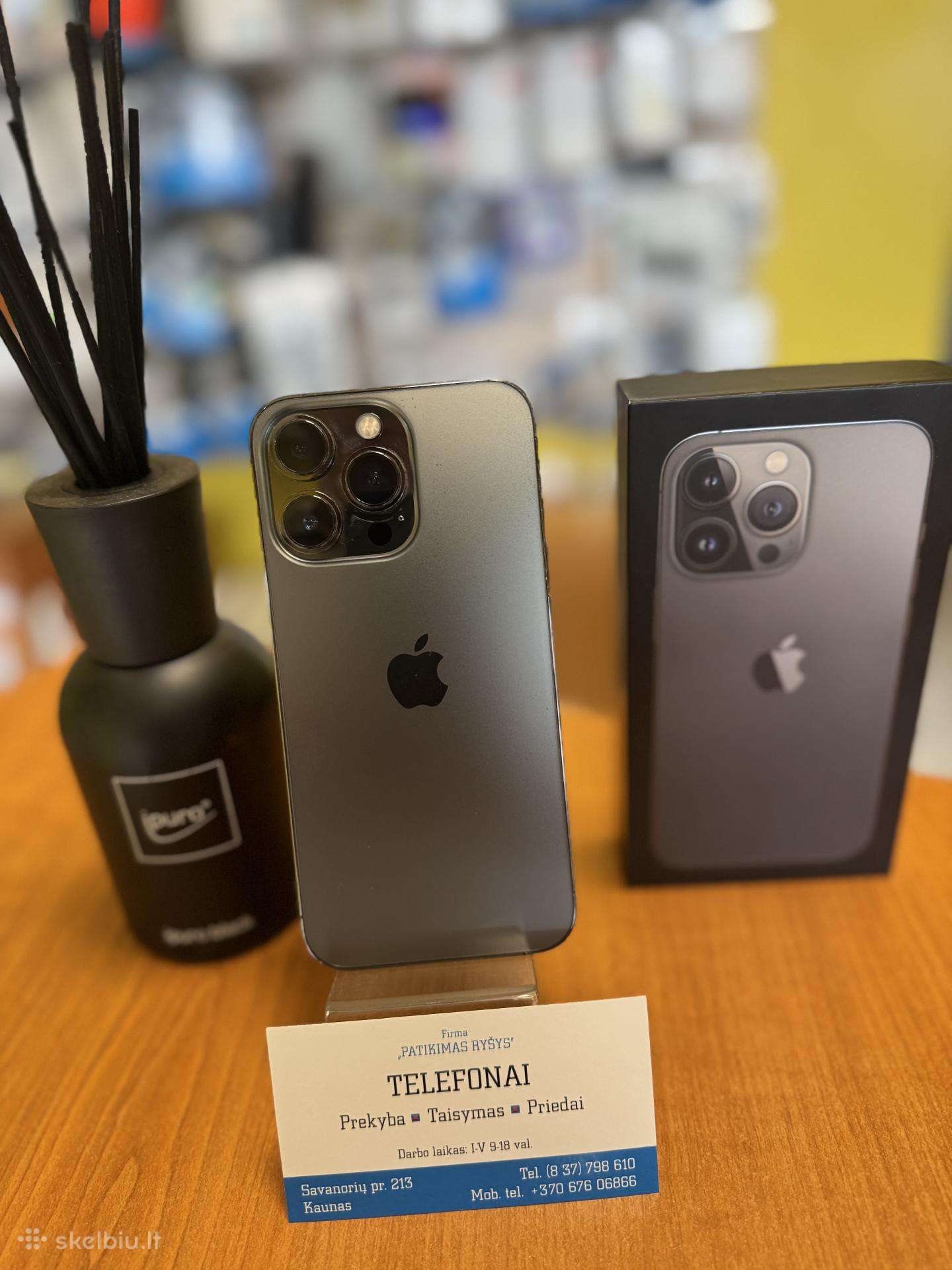 iPhone 13pro Graphite 256gb Su Garantija