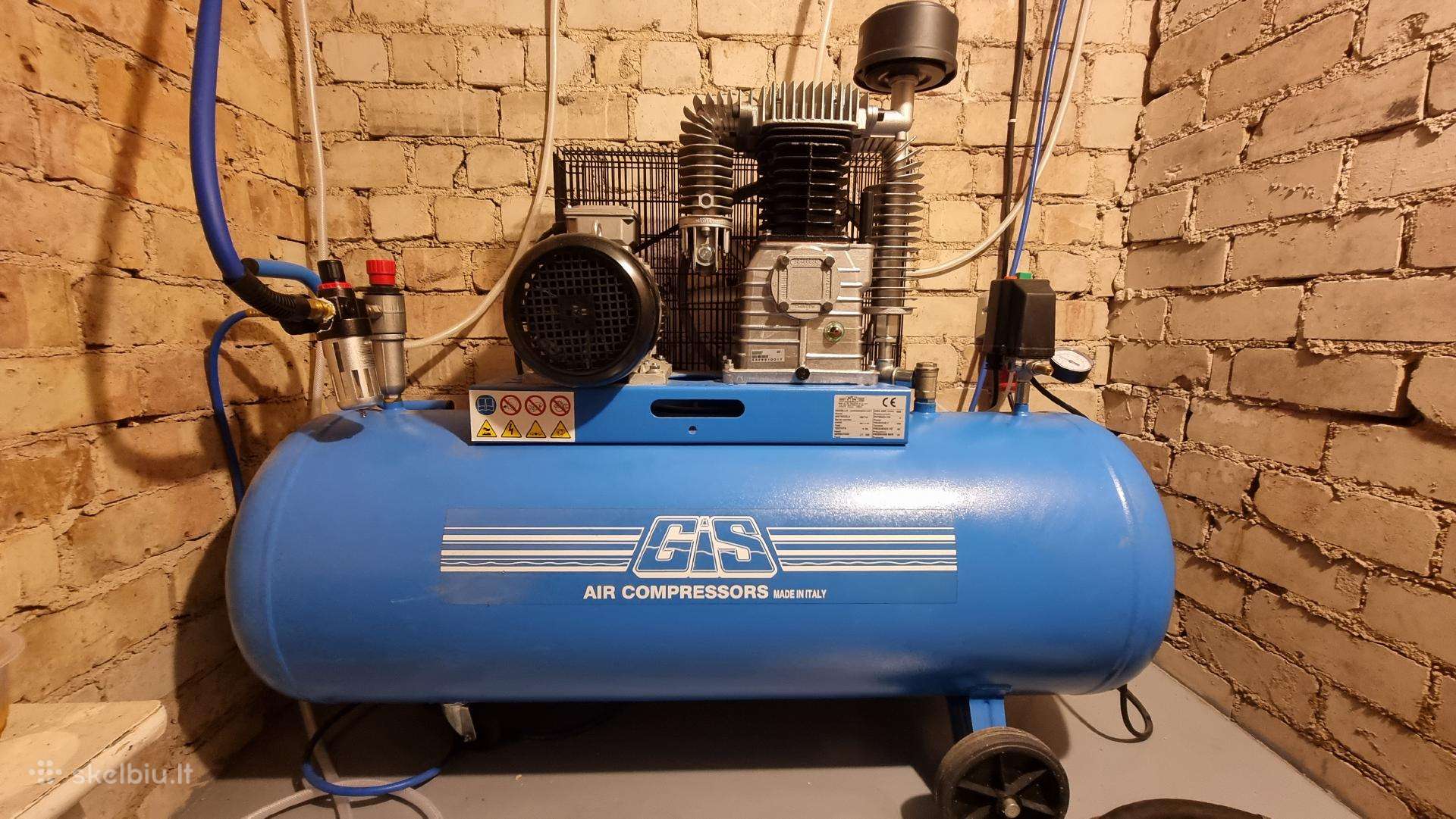 Profesionalus Gis 200l oro kompresorius