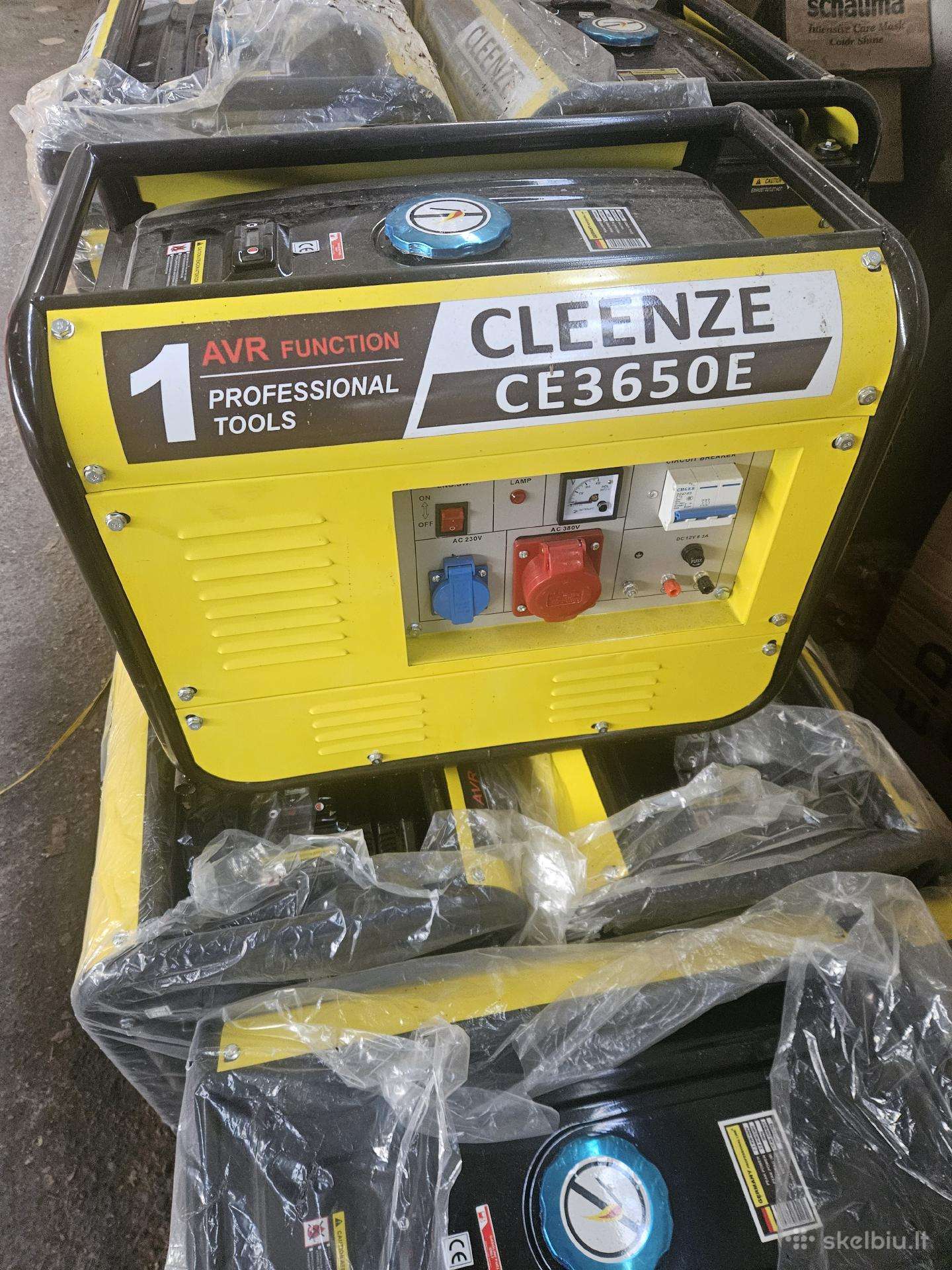 Generatorius Cleenze Ce650e 3,9 Kw (7,3 Kw Peak)