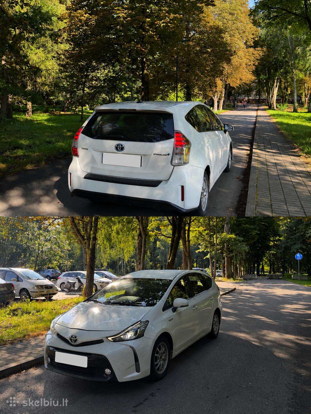 Prius + facelift ir Prius + nuoma bolt uber