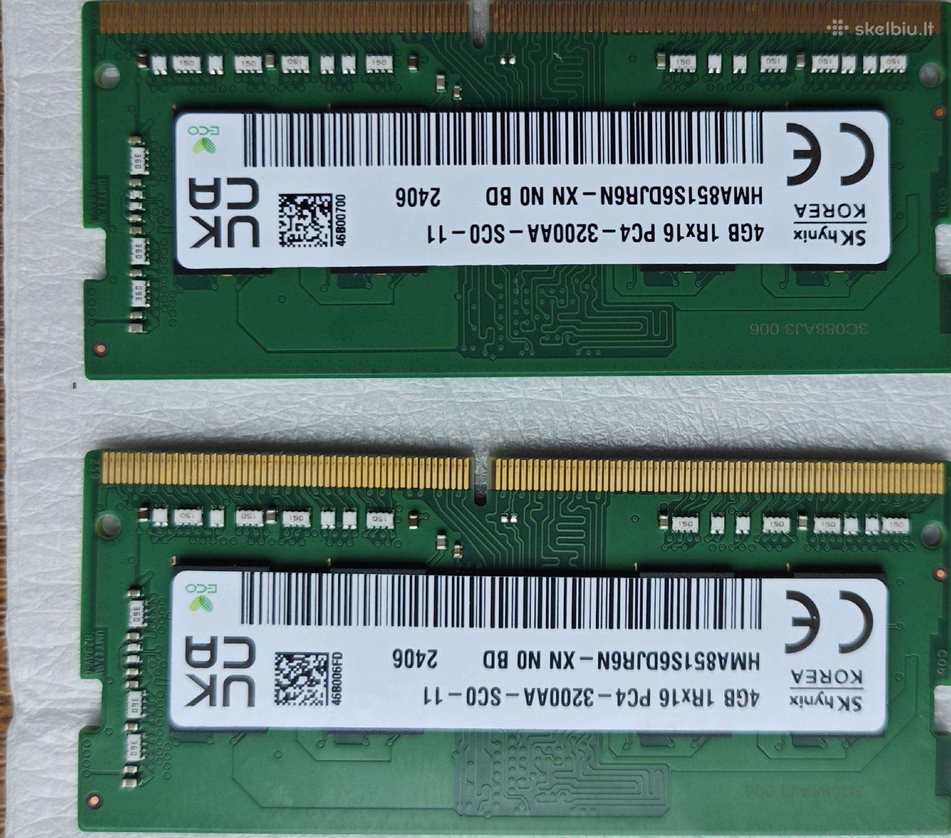 Sodimm Dd4 2x4gb 3200mhz