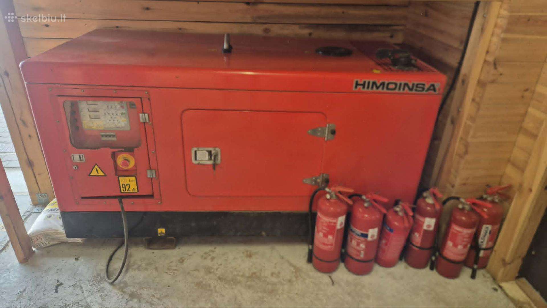 Dizelinis generatorius Himoinsa 17kw