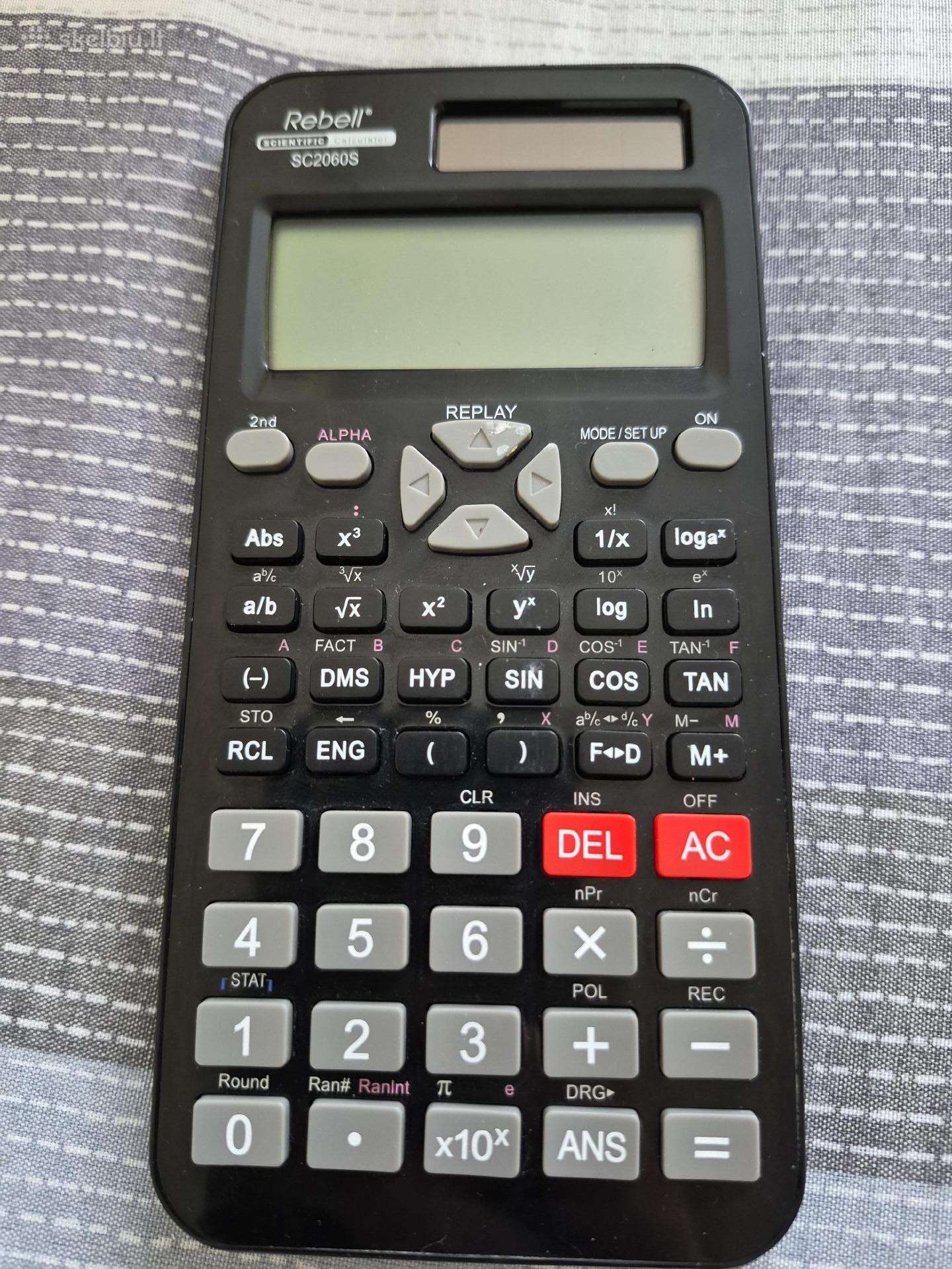 Mokslinis skaičiuotuvas Rebell Sc2060s