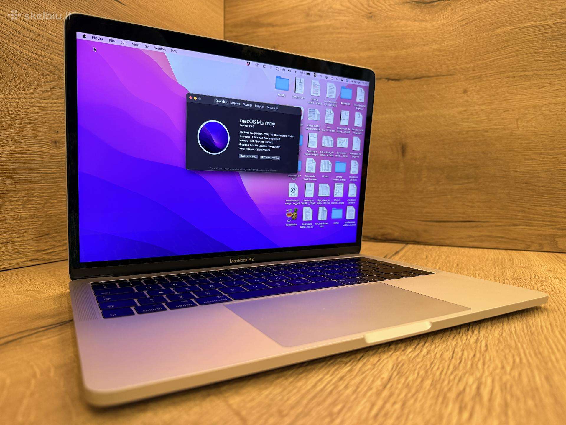 MacBook Pro 13' 2016 8gb 256gb