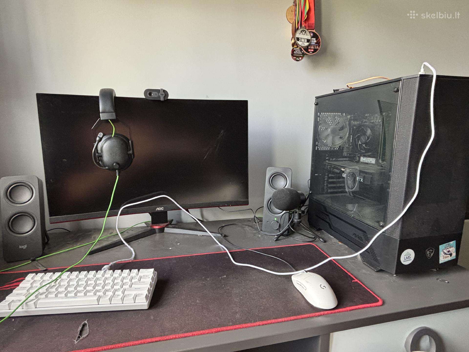Msi kompiuteris su setupu