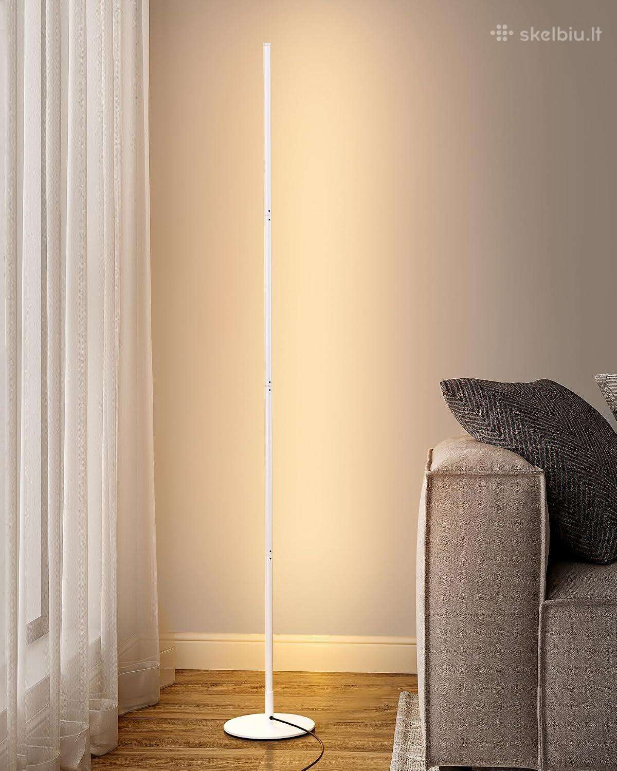 Edishine LED pastatomas šviestuvas, 146 cm, baltas