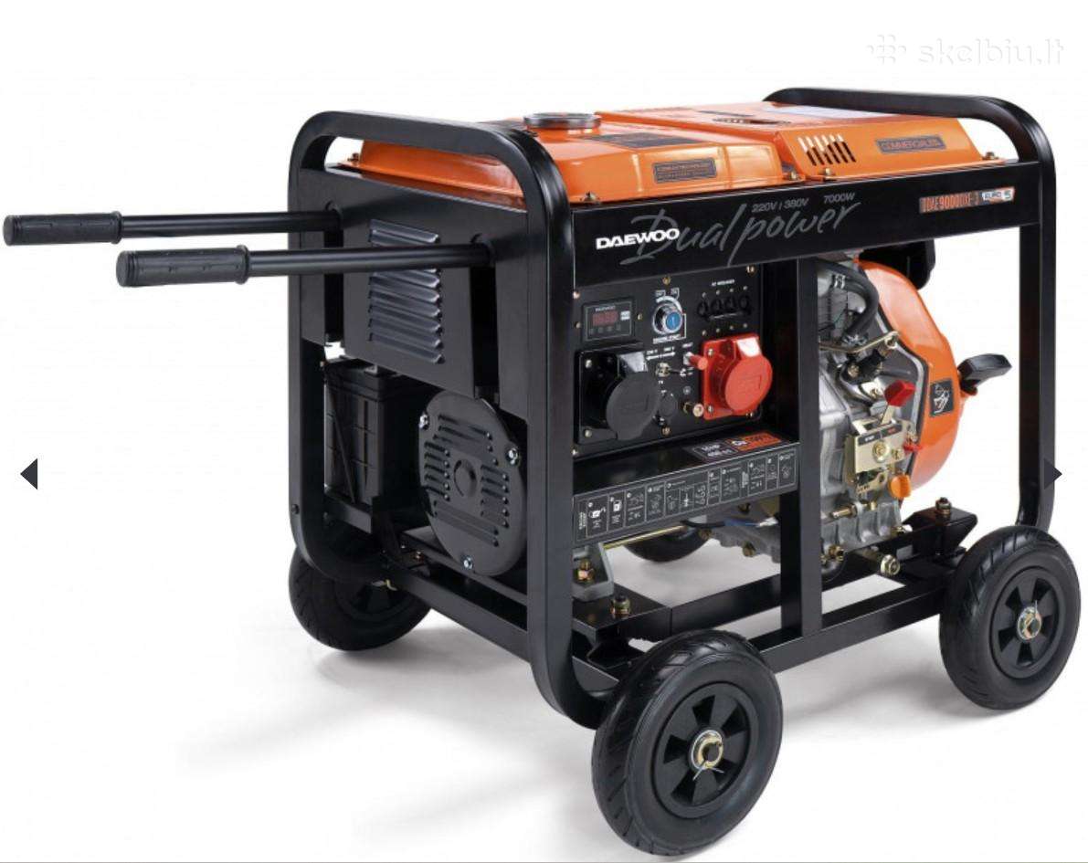 Parduodamas Dyzelinis elektros generatorius 6.3kw