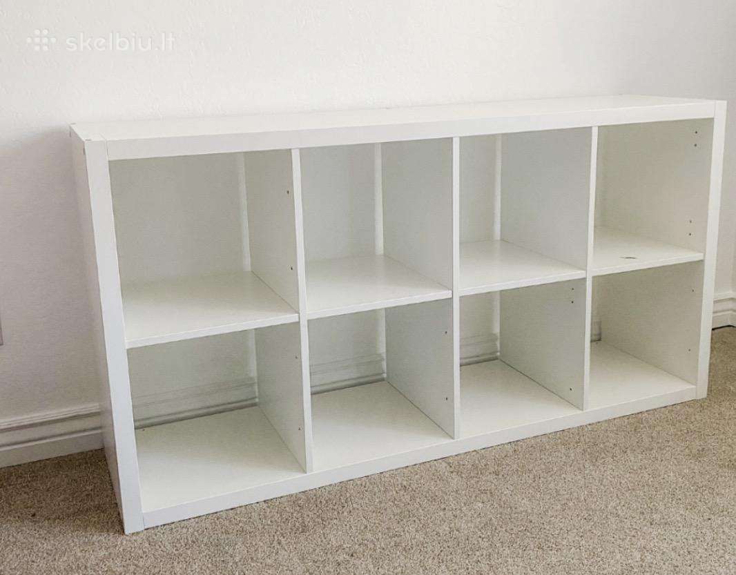 Dvi Ikea lentynos, būklė gera. Kallax
