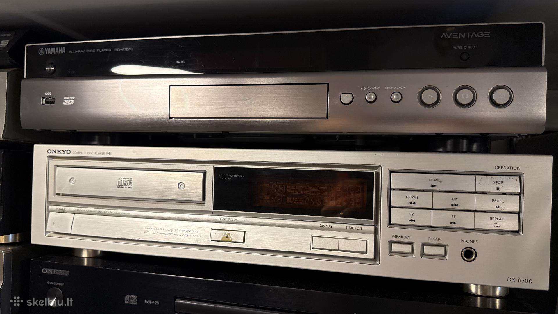 CD mp3 dvd bluray