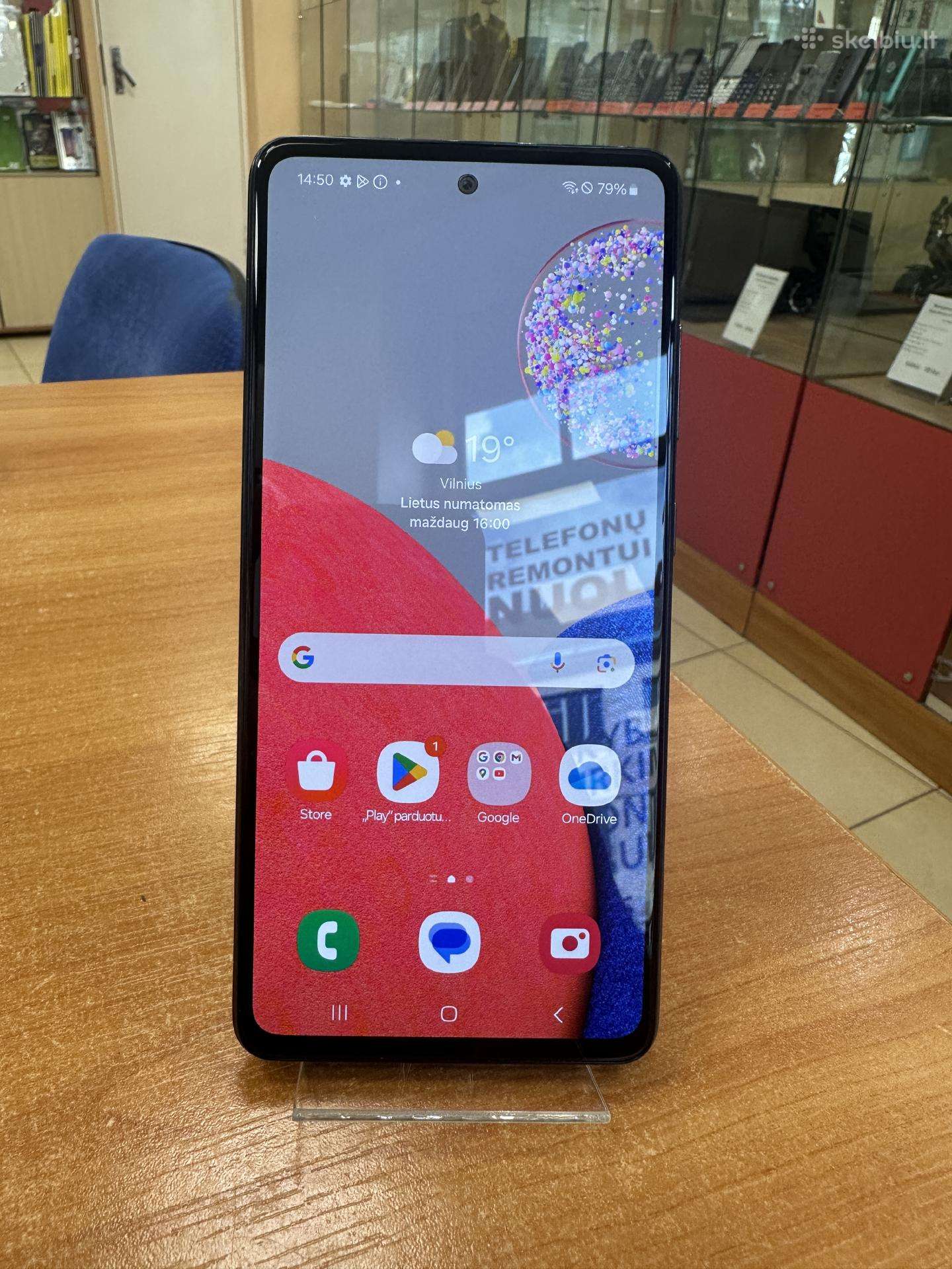 Samsung Galaxy A52s 5G 128 GB (naudotas)