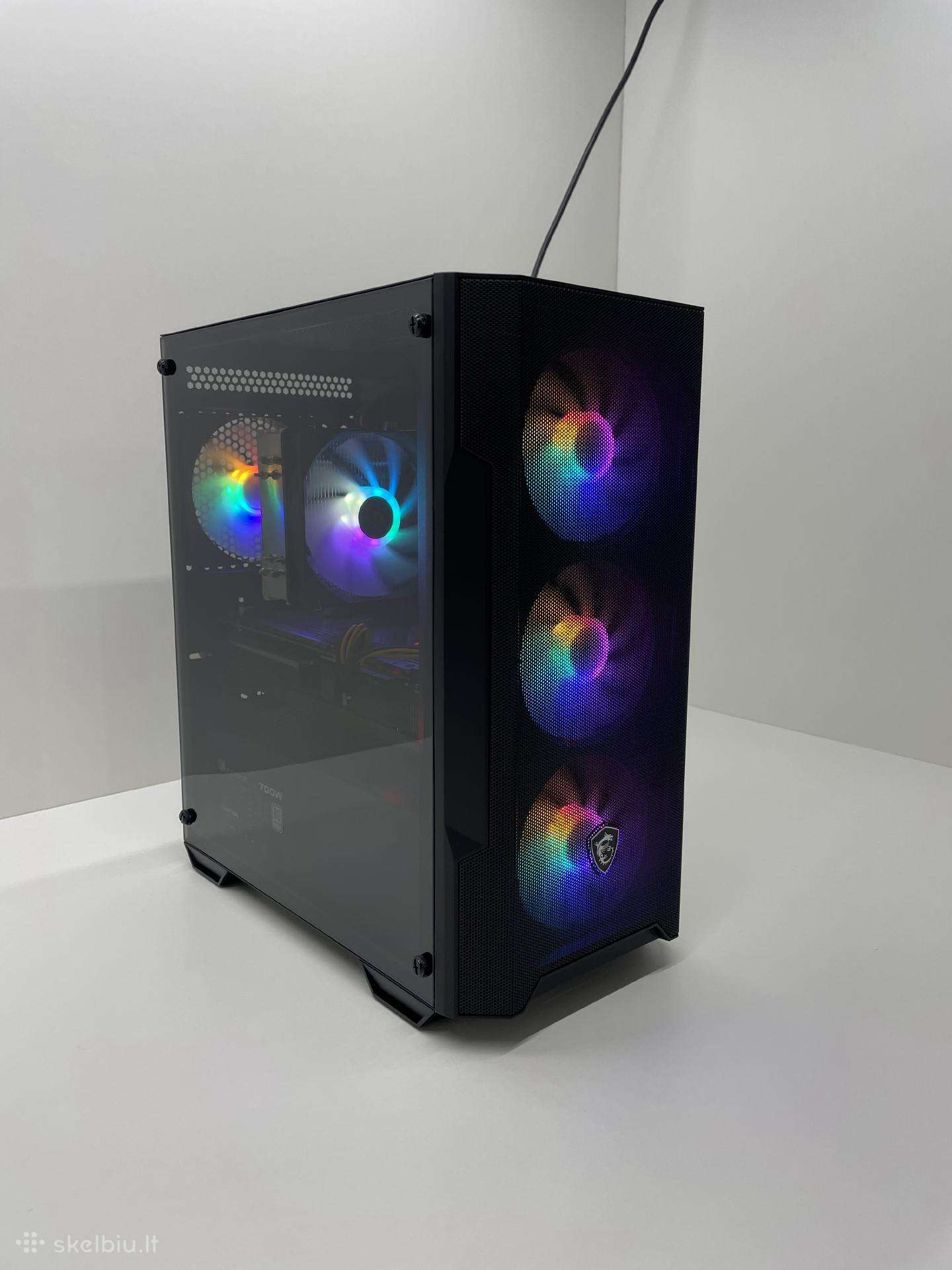 Intel I5-13400, Rtx 3060 žaidimų kompiuteris
