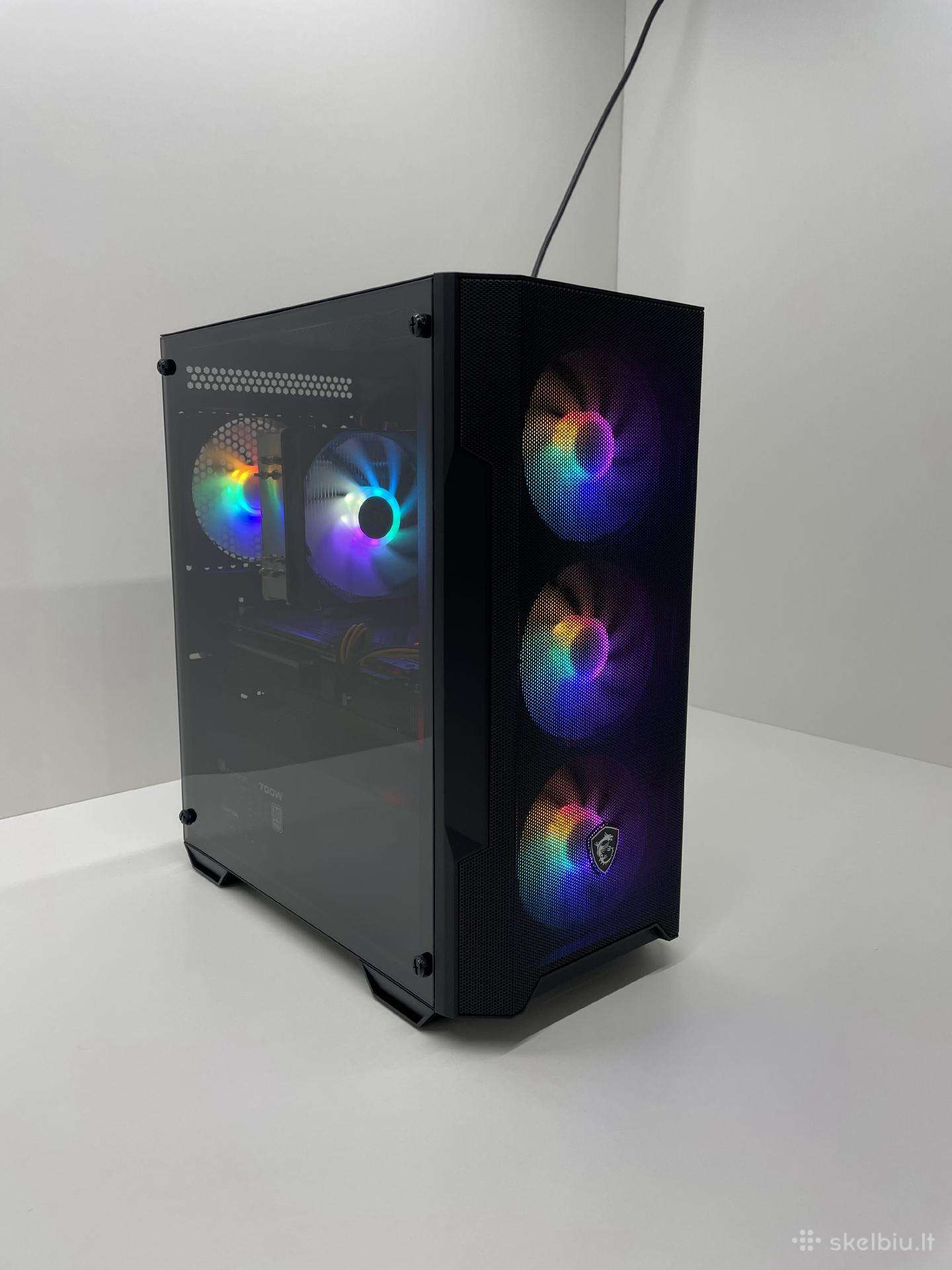 Ryzen 7 5800, Rx 6600 XT žaidimų kompiuteris