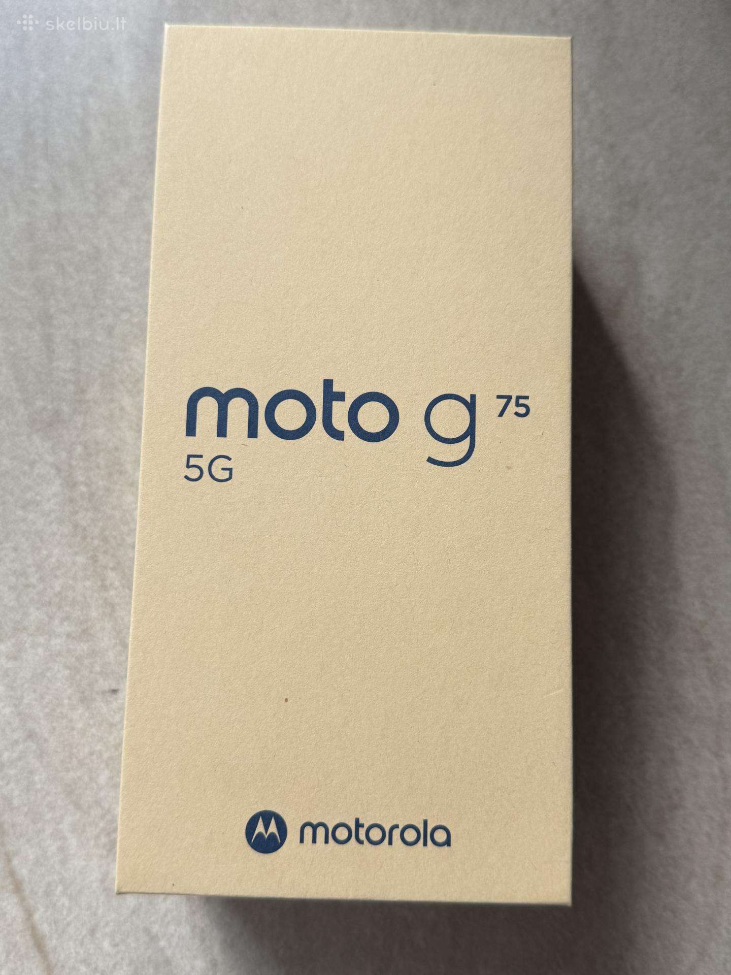 Nauja Motorola Moto G75 5G 128gb - 190 eur