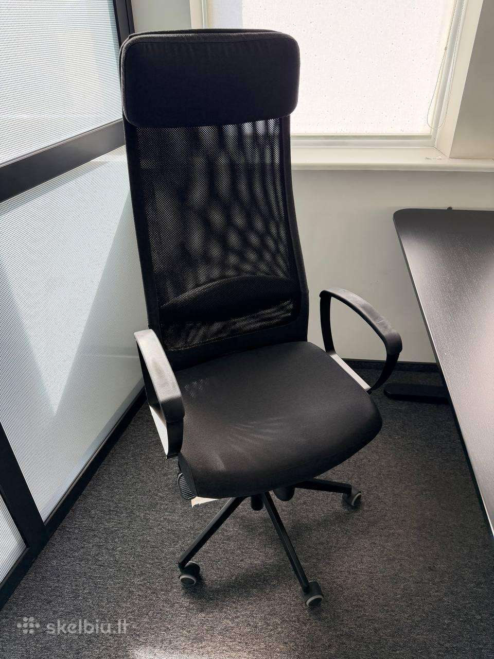Ikea Markus Office Chair, Vissle Dark Grey, Adjust