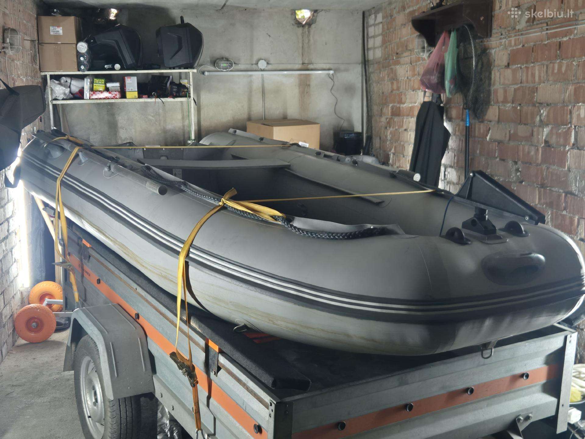 Valtis Bush K330 ir variklis Yamaha 4