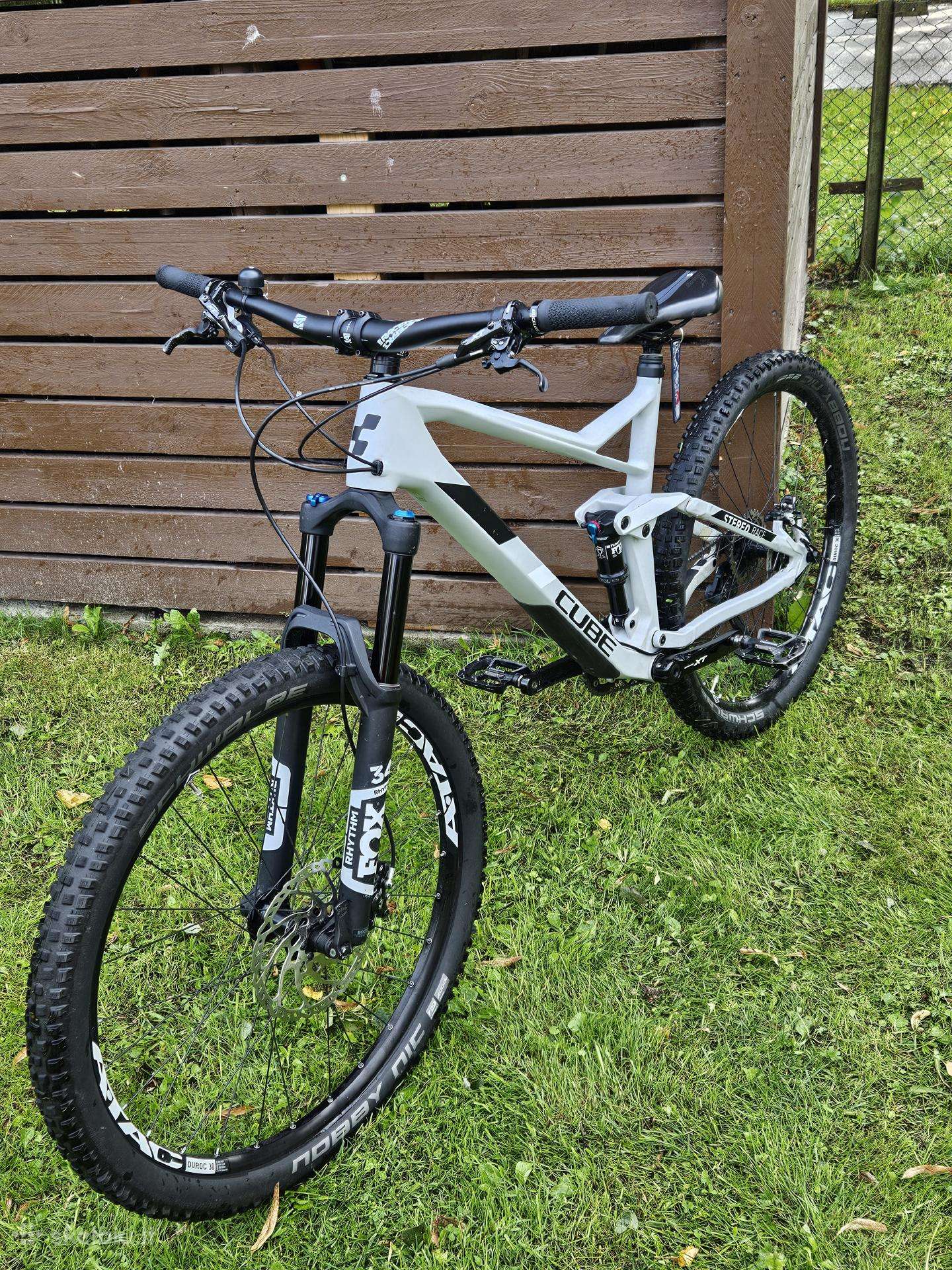Dviratis Cube Stereo Carbon Hpc 140mm 27.5