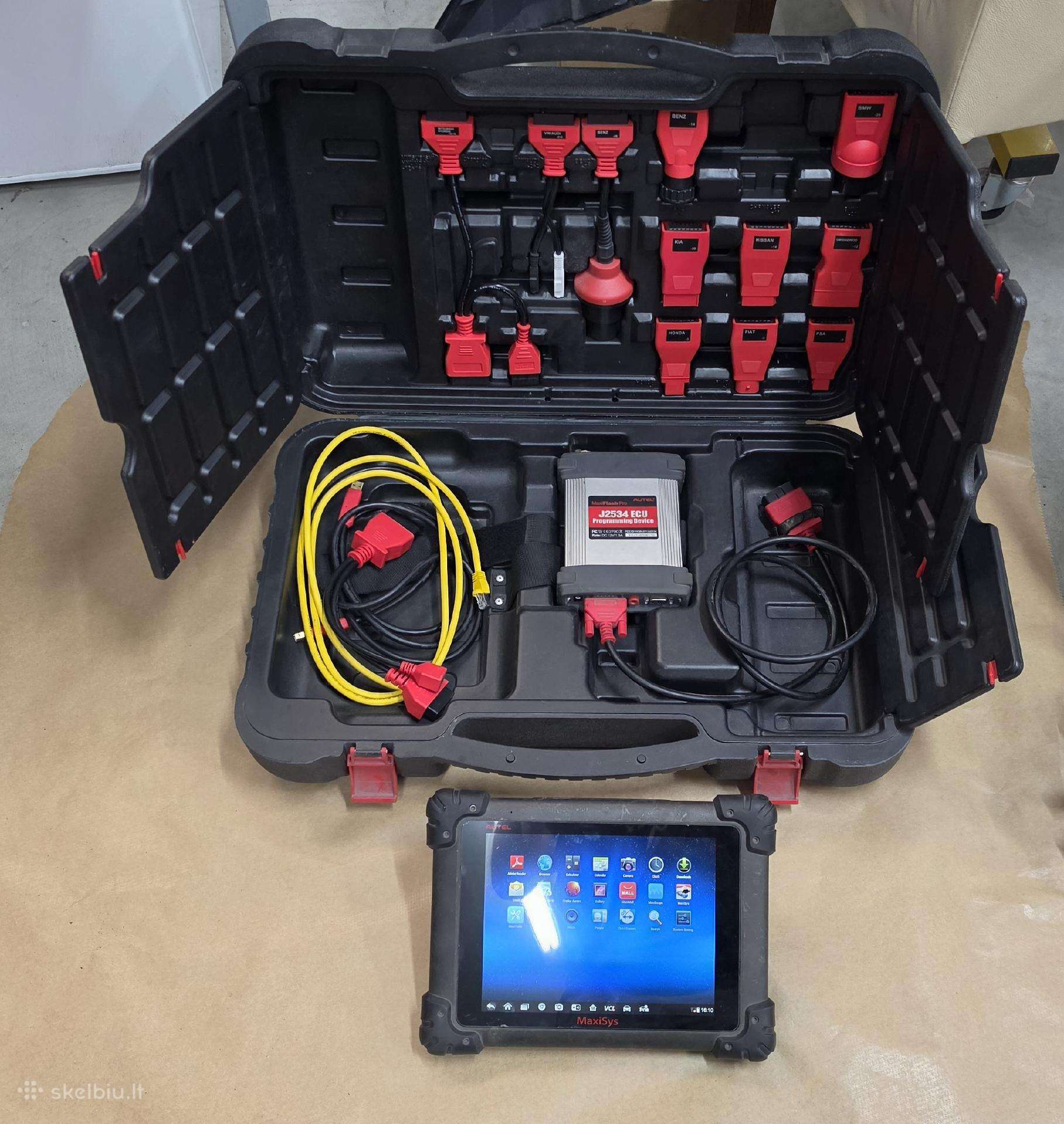 Autel Maxisys Pro, Maxiflash Pro J2534 Ecu progr.