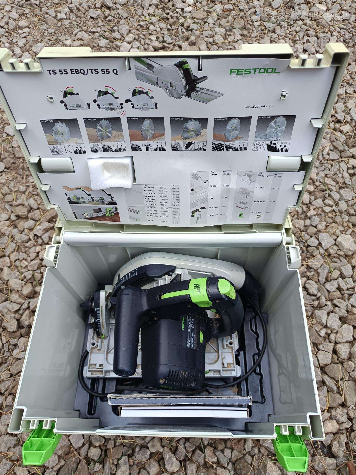 Festool įrankiai