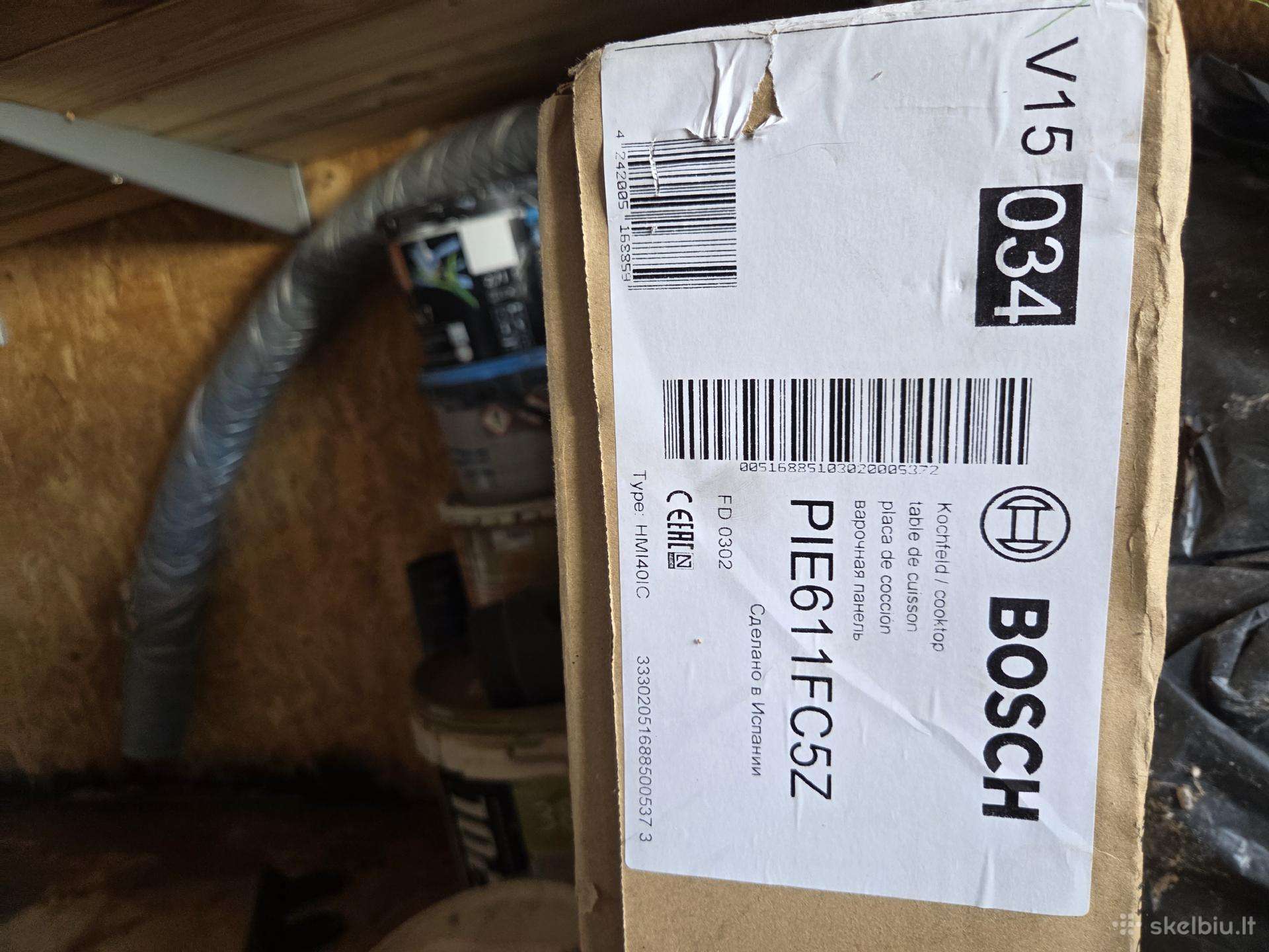 Bosch Pie611fc5z kaitlentė skilęs stiklas