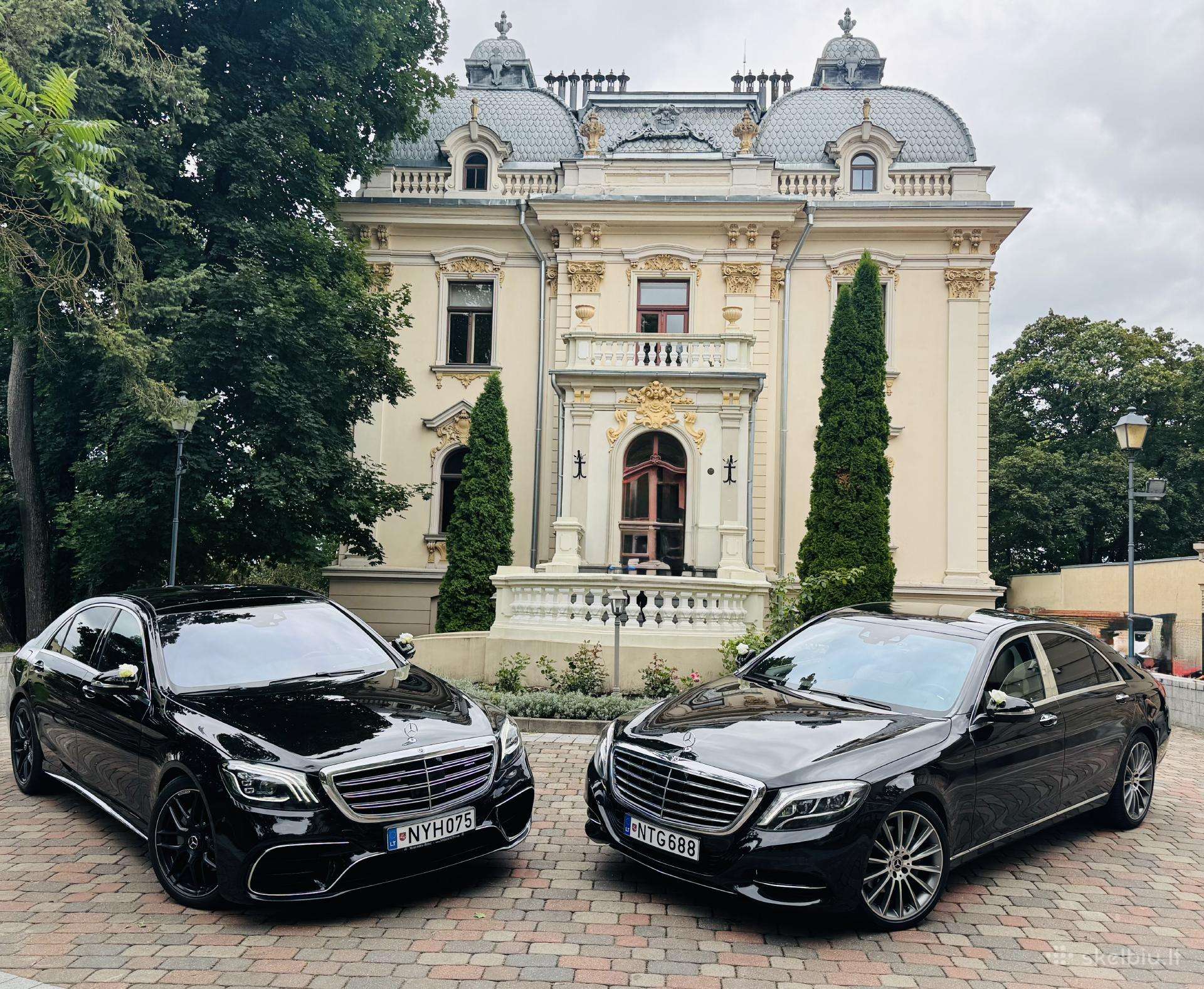Prabangių Mercedesu nuoma vestuvėms