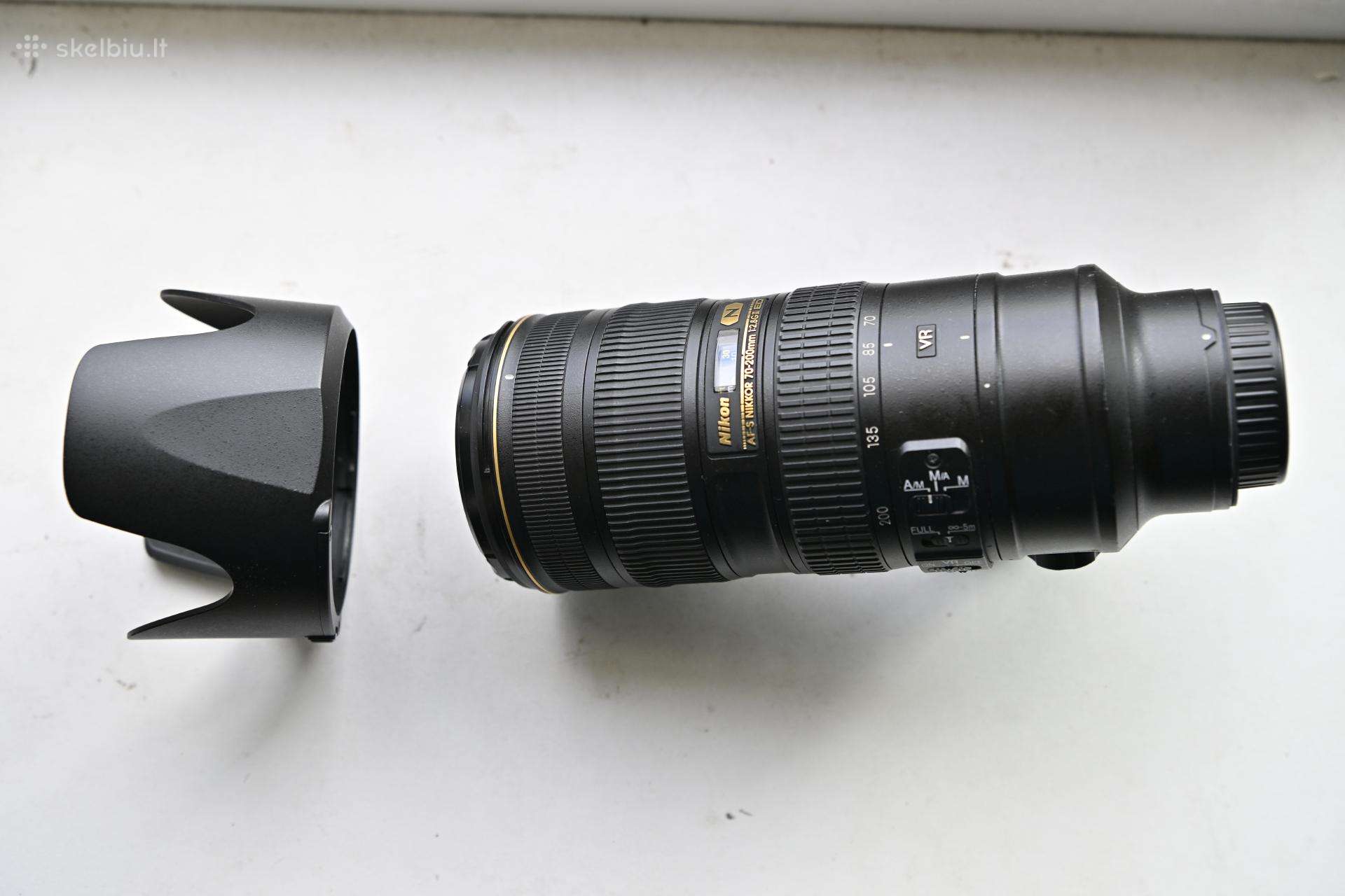 Nikon Af-s Nikkor 70-200mm f/2.8g Ed Vr II
