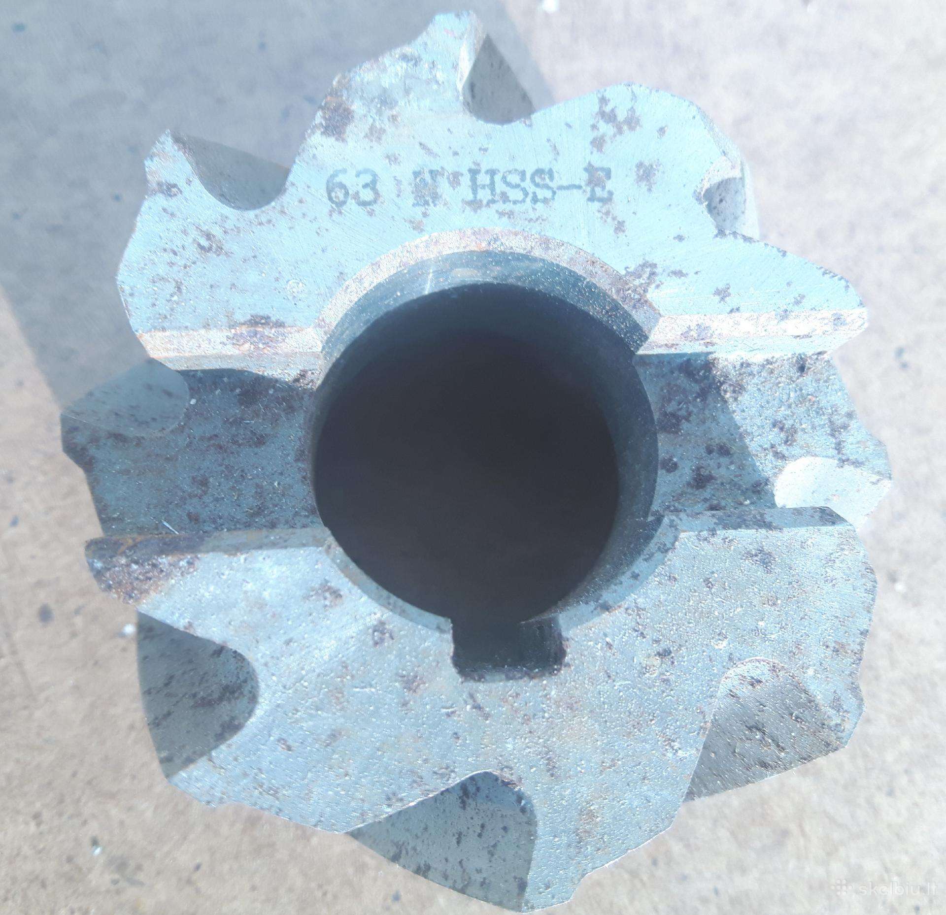 Freza greitapjovio plieno 63 N Hss-e