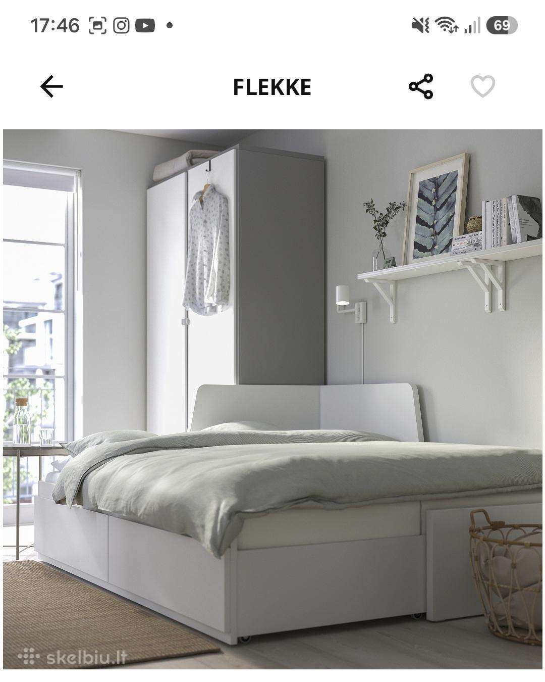Ikea lova Flekke