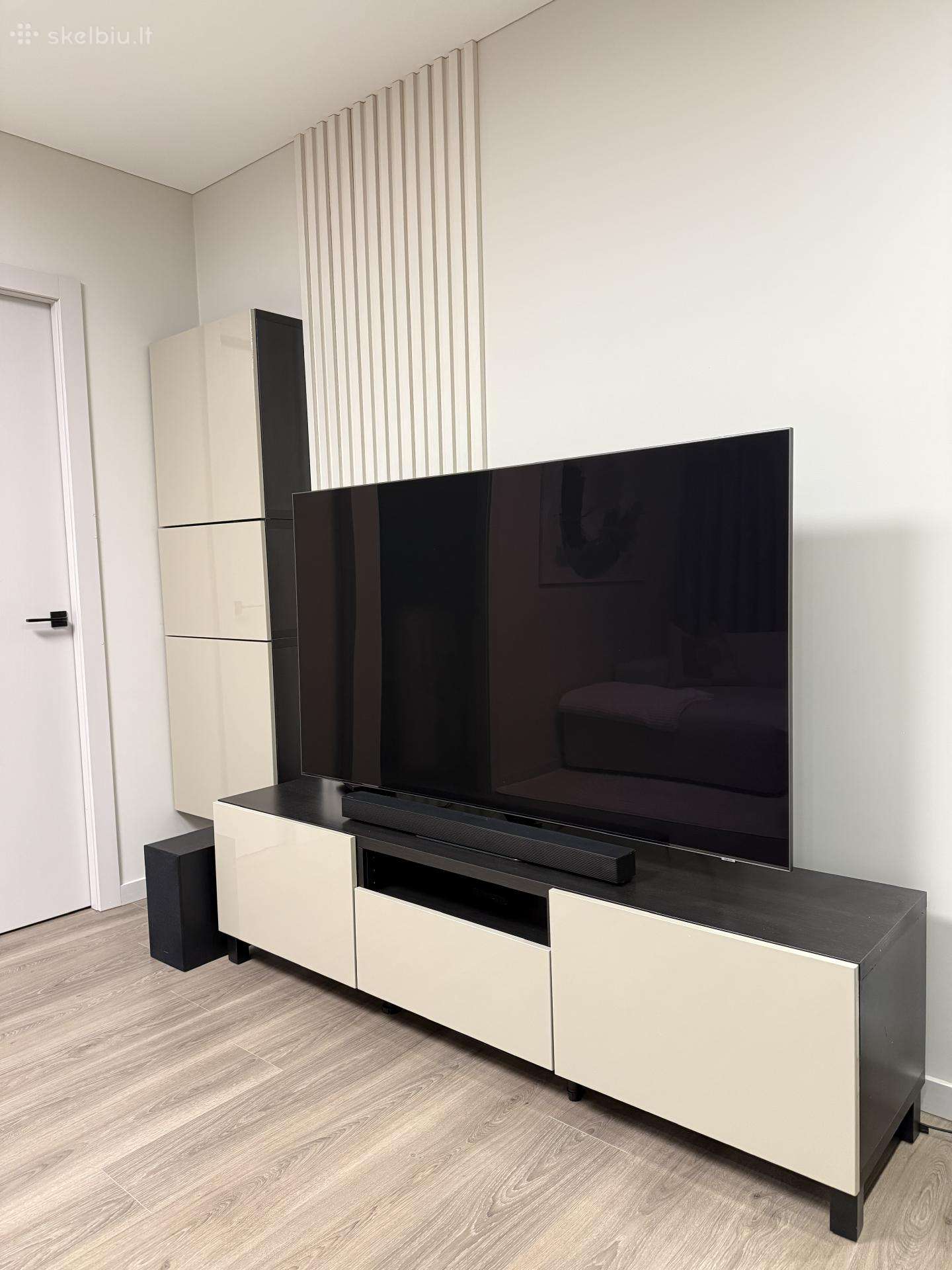 TV spintelė + pakabinama lentyna
