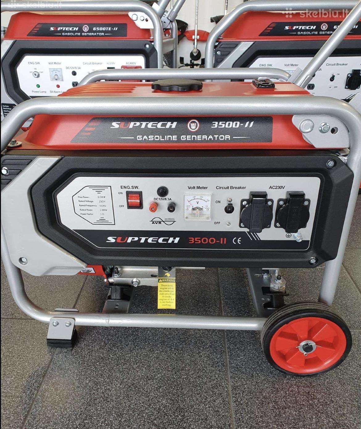 Benzininis generatorius Suptech 3500-II, 3 kw