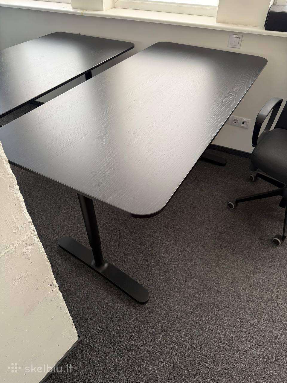 Ikea Bekant Desk, Black, 160x80 cm, Office Desk