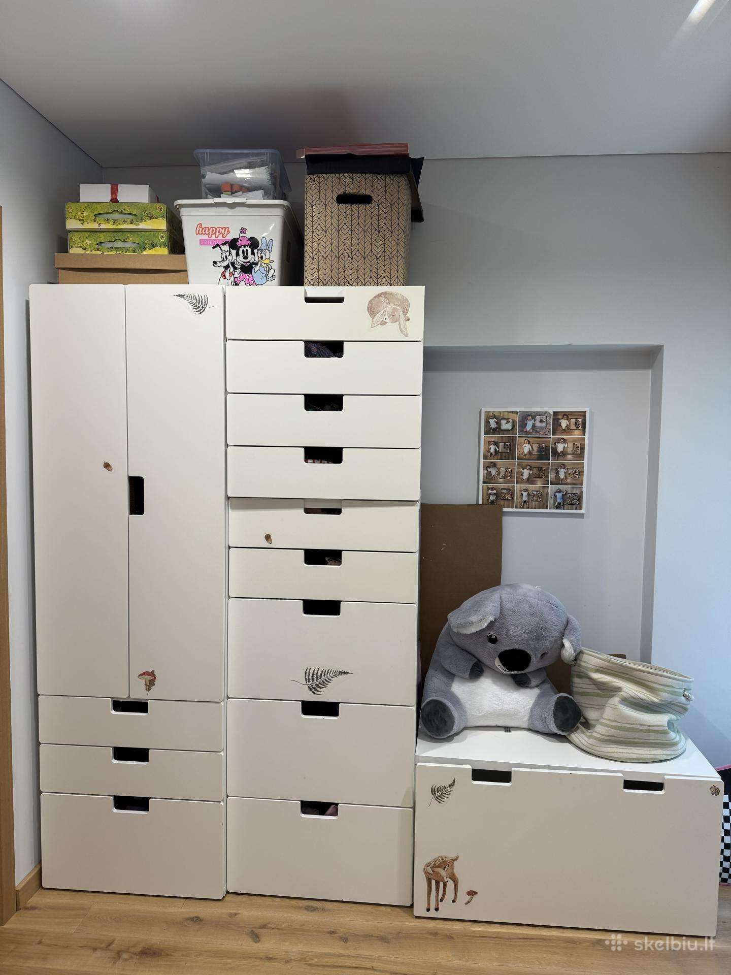 Ikea Stuva / Smstad vaikiškų baldų komplektas